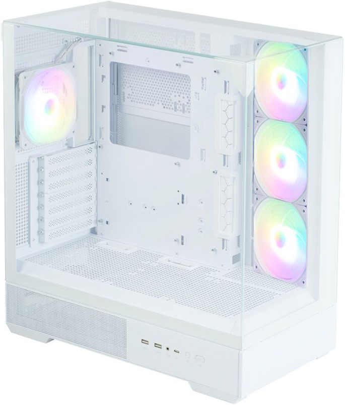Корпус Zalman P40 Prism Plus White без БП Корпус Zalman P40 Prism Plus White без БП