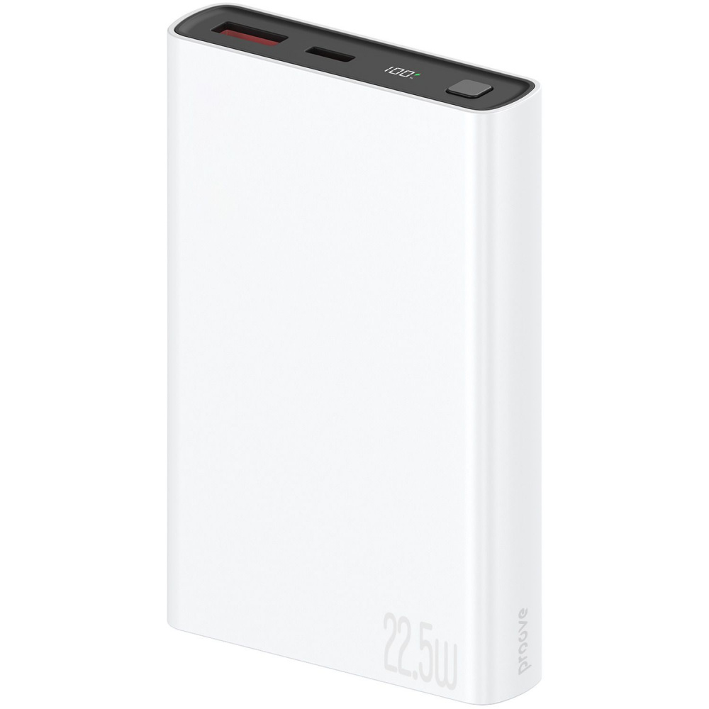 Універсальна мобільна батарея Proove Hyper Flux Plus 22.5W 10000mAh Білий