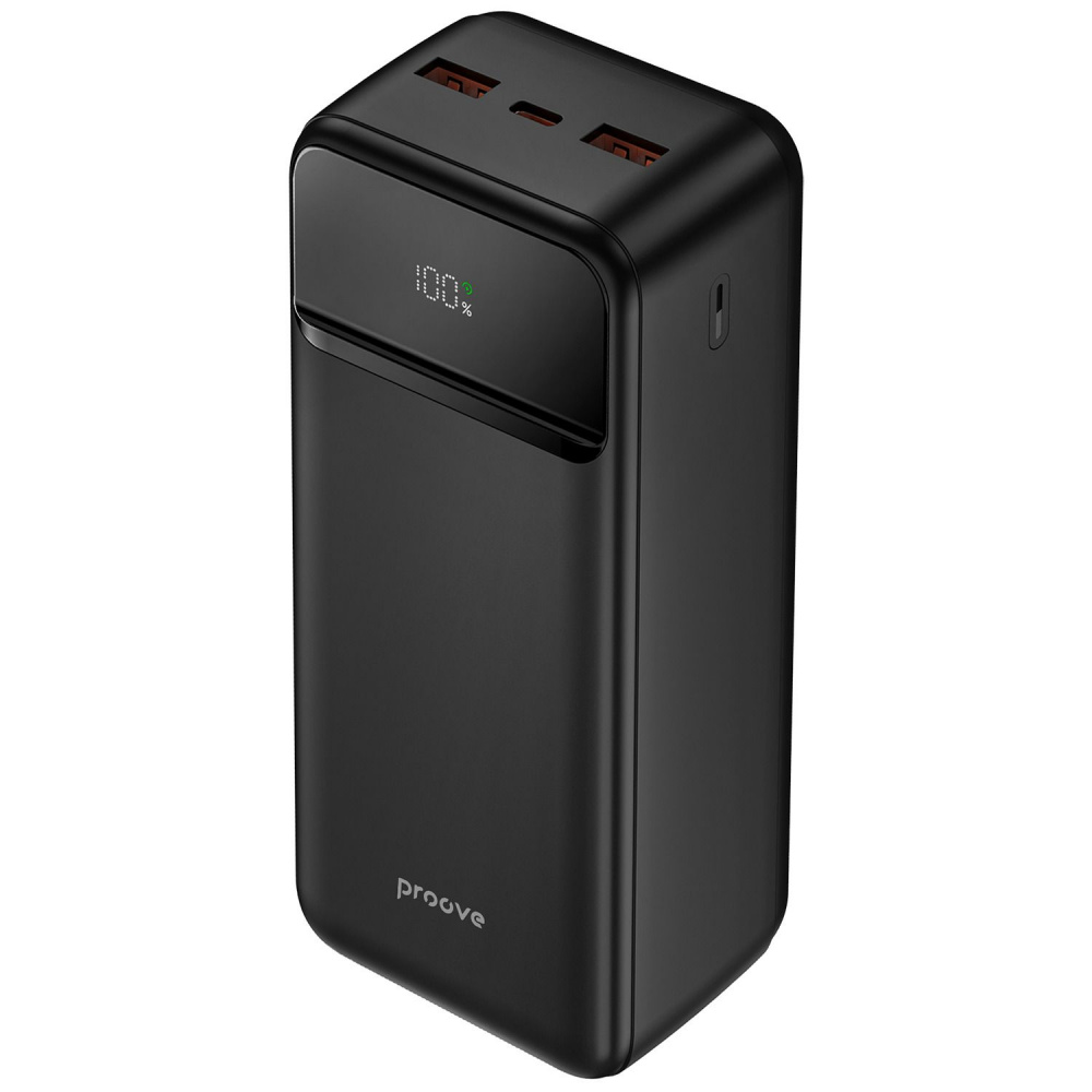 Універсальна мобільна батарея Proove Illuminator 2 30000mAh 22.5W Чорна