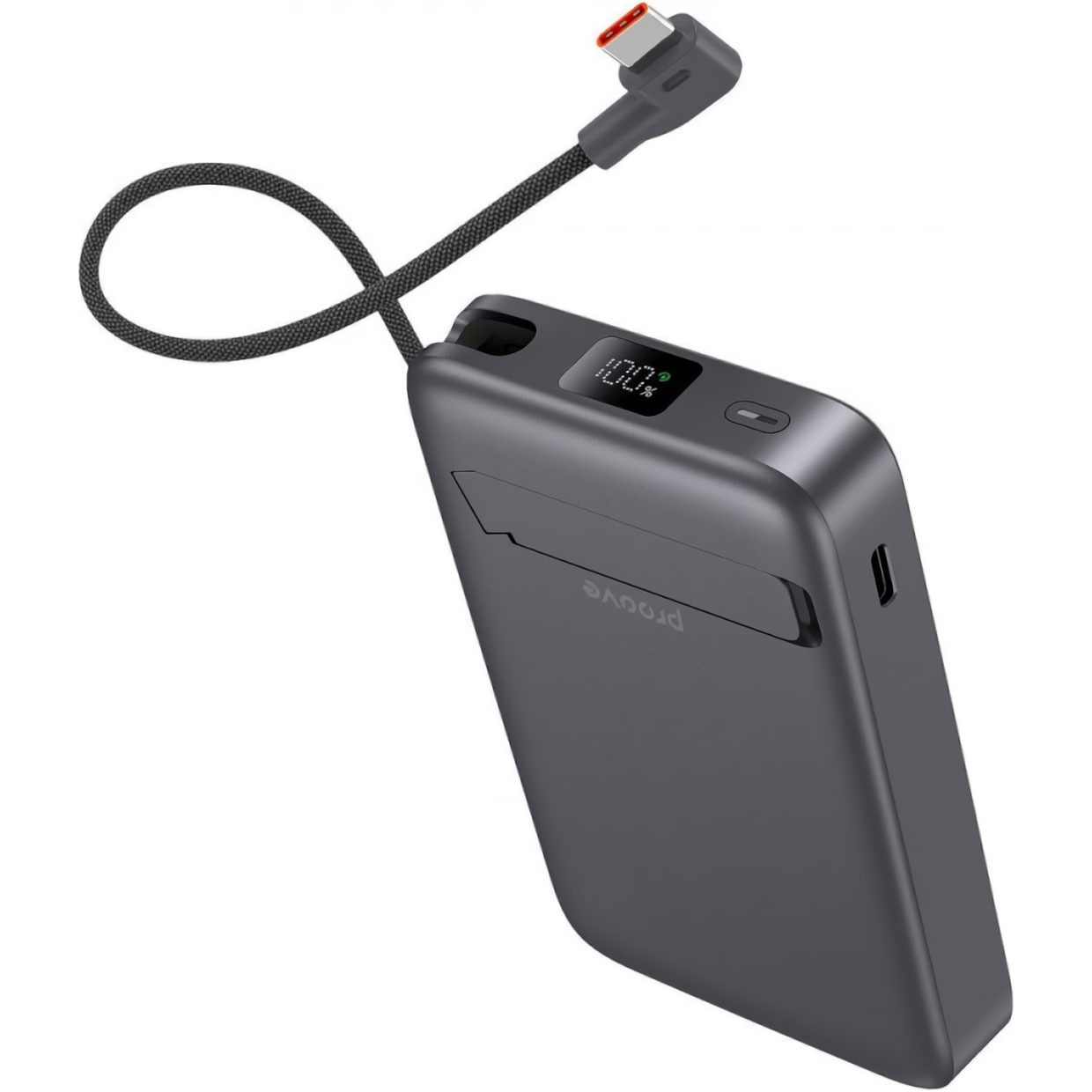 Универсальная мобильная батарея Proove OverPower 35W 10000mAh Qi2 Gray (PBOP35012105) Универсальная мобильная батарея Proove OverPower 35W 10000mAh Qi2 Gray (PBOP35012105)