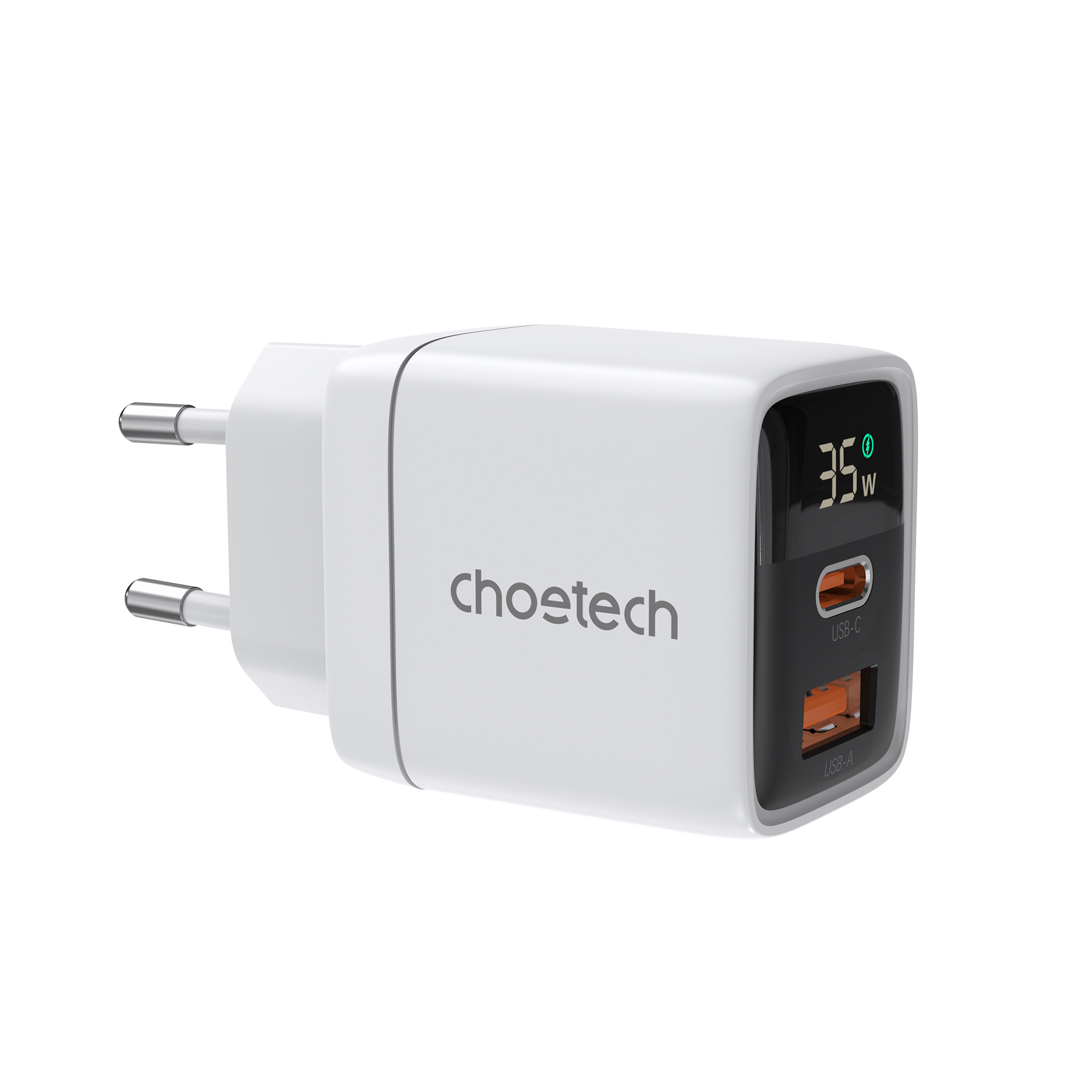 Мережевий зарядний пристрій Choetech PD6052 35 Вт Білий