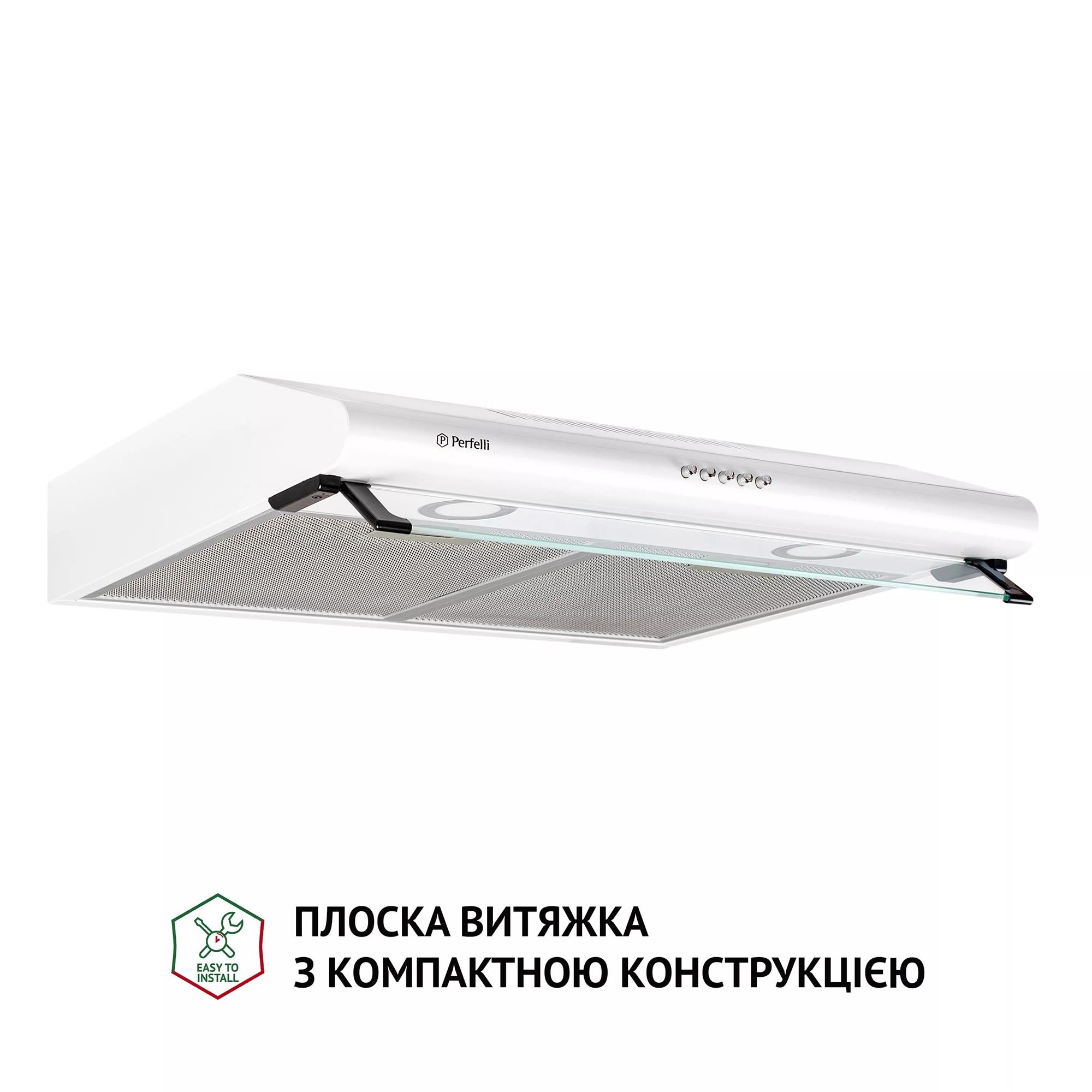Вытяжка Perfelli PL 6042 W LED Вытяжка Perfelli PL 6042 W LED