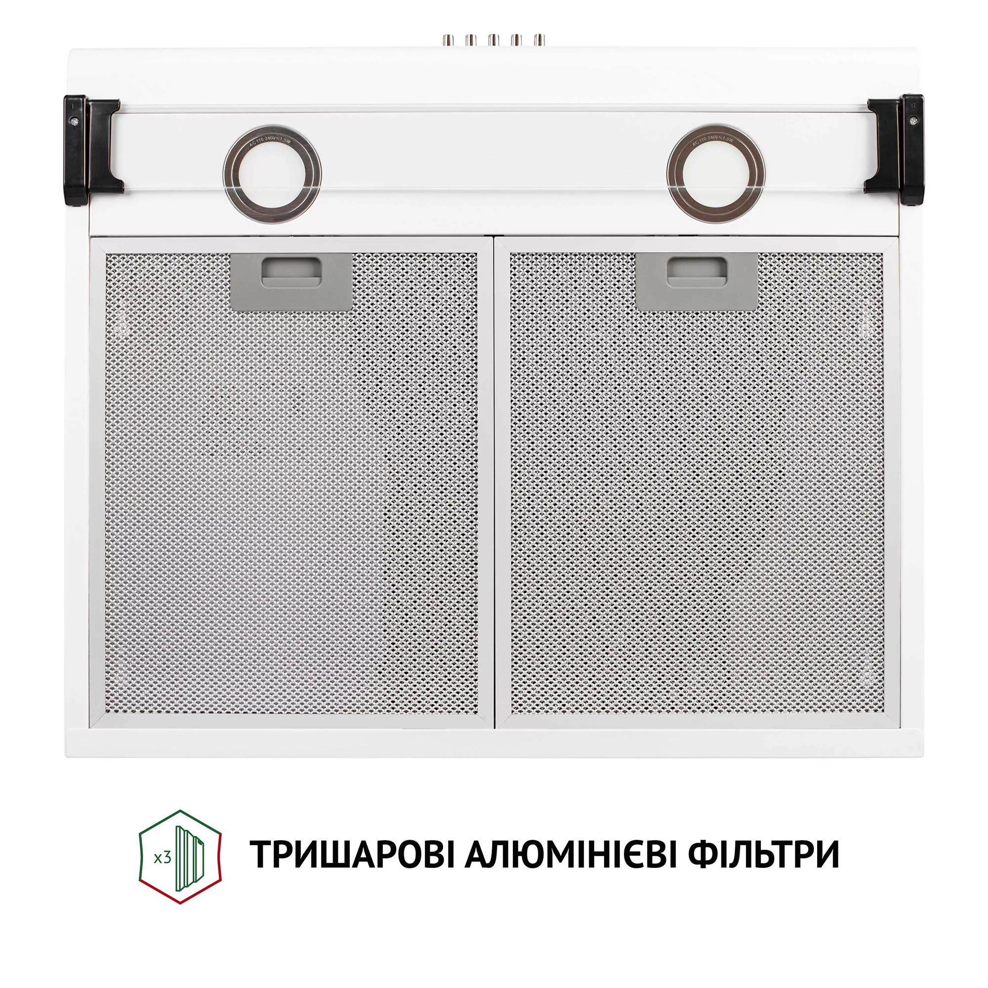 Вытяжка Perfelli PL 6042 W LED Вытяжка Perfelli PL 6042 W LED