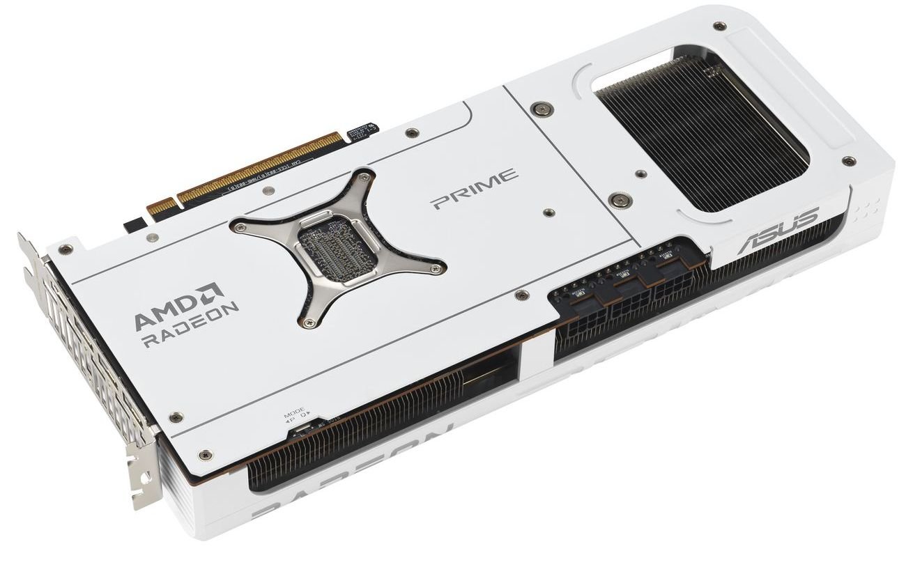 Відеокарта AMD Radeon RX 9070 XT 16GB GDDR6 Prime White OC Asus (PRIME-RX9070XT-O16G-WHITE) Відеокарта AMD Radeon RX 9070 XT 16GB GDDR6 Prime White OC Asus (PRIME-RX9070XT-O16G-WHITE)