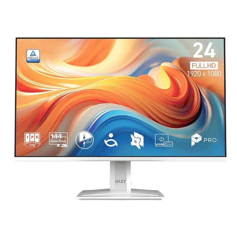 Монітор MSI PRO MP243W E14 144Гц Білий
