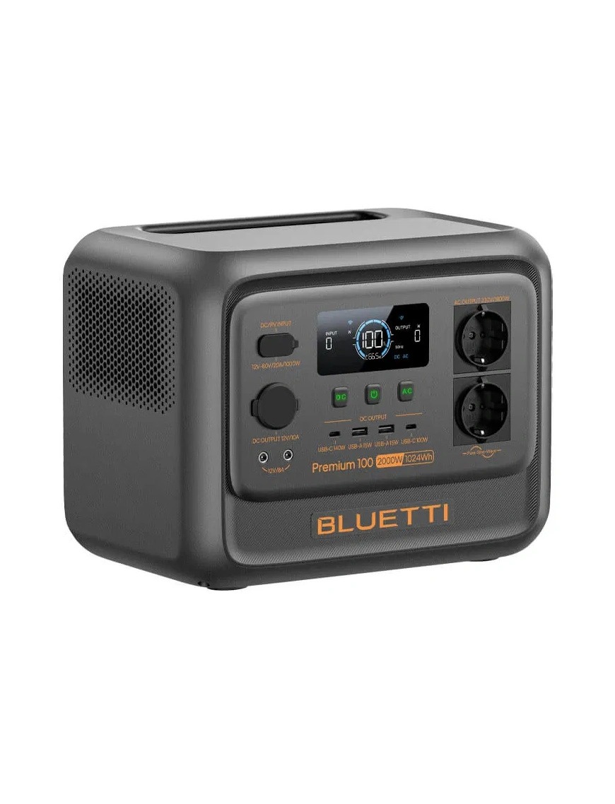 Зарядная станция Bluetti Premium 100 V2, 2000W, 1024Wh Зарядная станция Bluetti Premium 100 V2, 2000W, 1024Wh