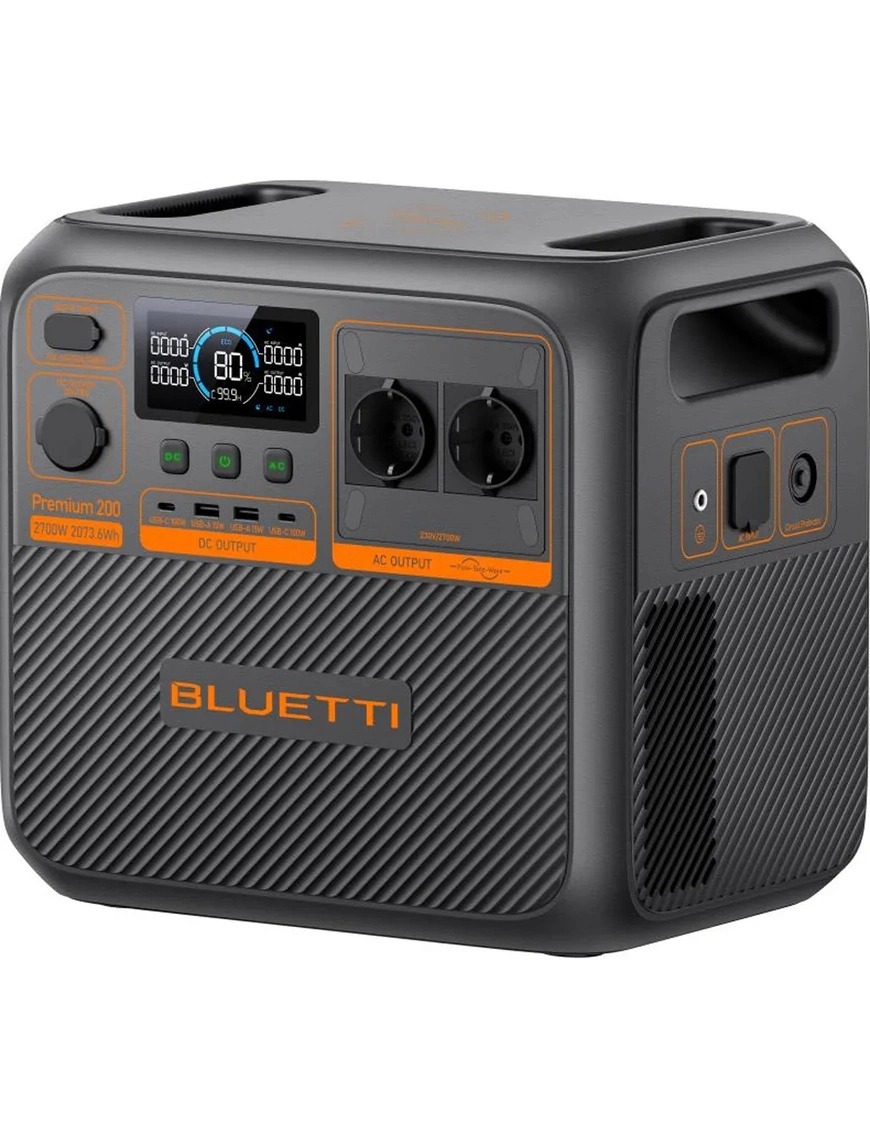 Зарядная станция Bluetti Premium 200 V2, 2700W, 2073Wh Зарядная станция Bluetti Premium 200 V2, 2700W, 2073Wh