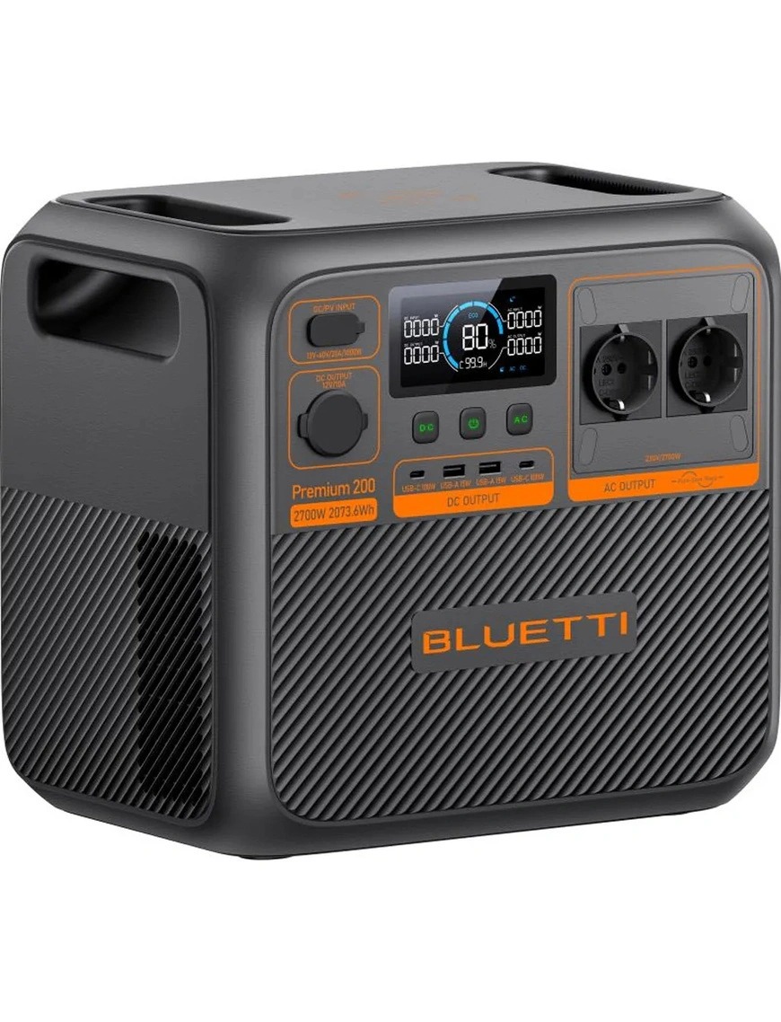 Зарядная станция Bluetti Premium 200 V2, 2700W, 2073Wh Зарядная станция Bluetti Premium 200 V2, 2700W, 2073Wh