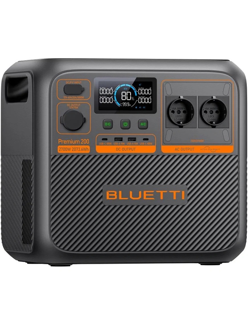 Зарядная станция Bluetti Premium 200 V2, 2700W, 2073Wh Зарядная станция Bluetti Premium 200 V2, 2700W, 2073Wh