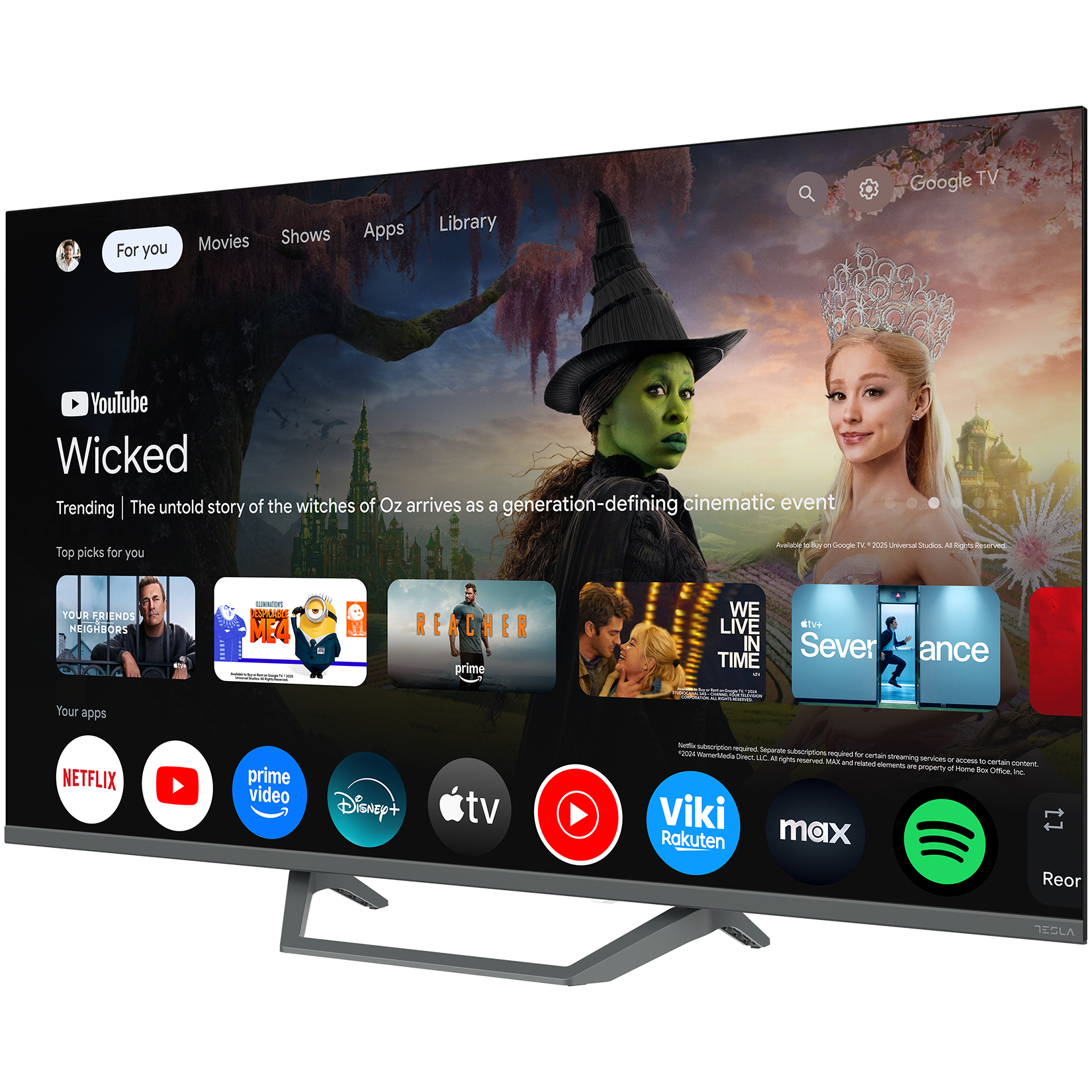 Телевизор Tesla Q50E655GUS Телевизор Tesla Q50E655GUS