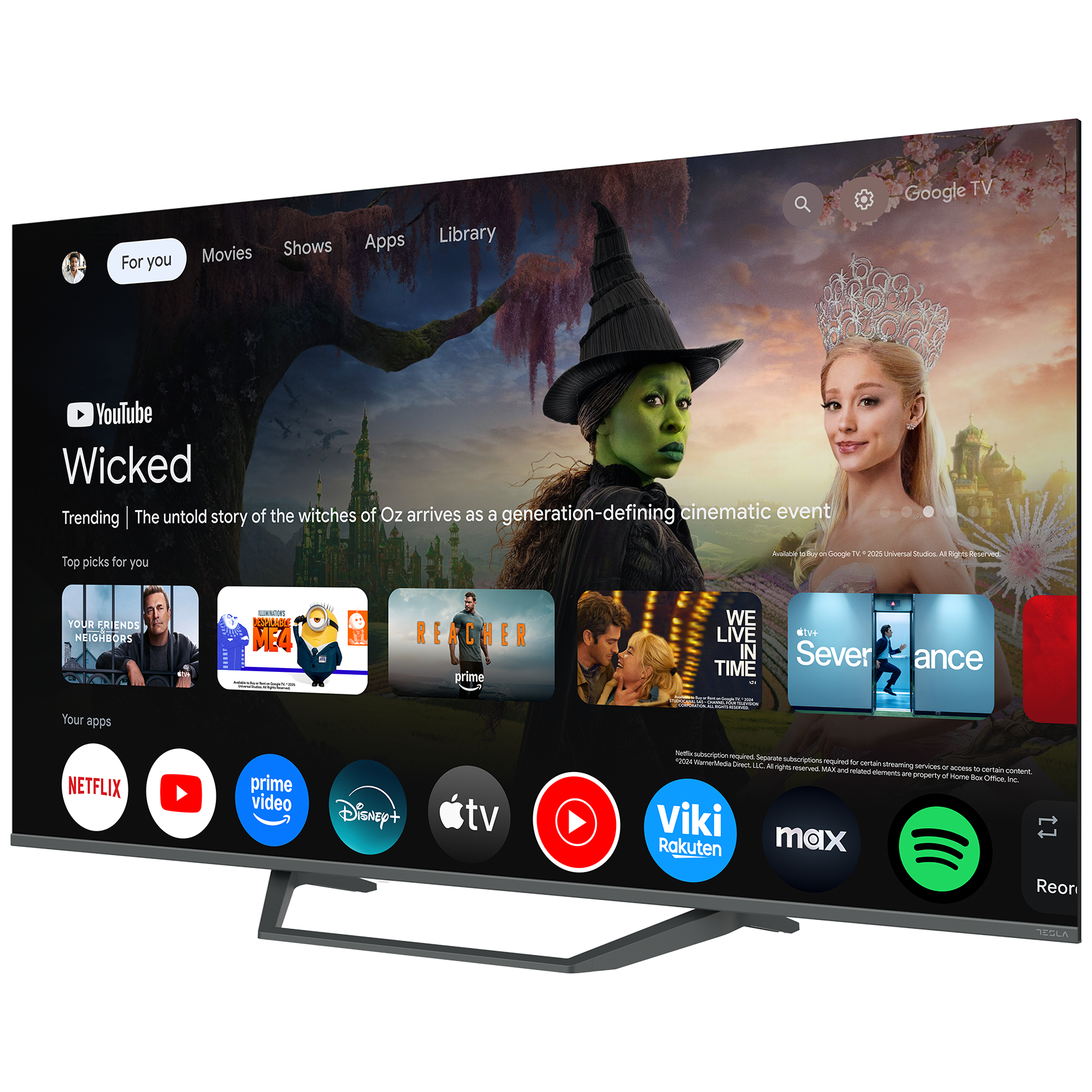 Телевизор Tesla Q55E655GUS Телевизор Tesla Q55E655GUS