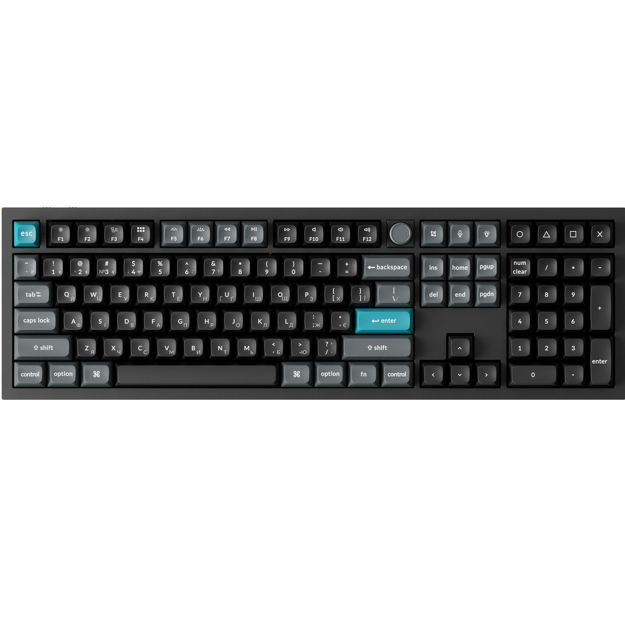 Бездротова клавіатура Keychron Q6 Ultra 8000 Гц Чорна
