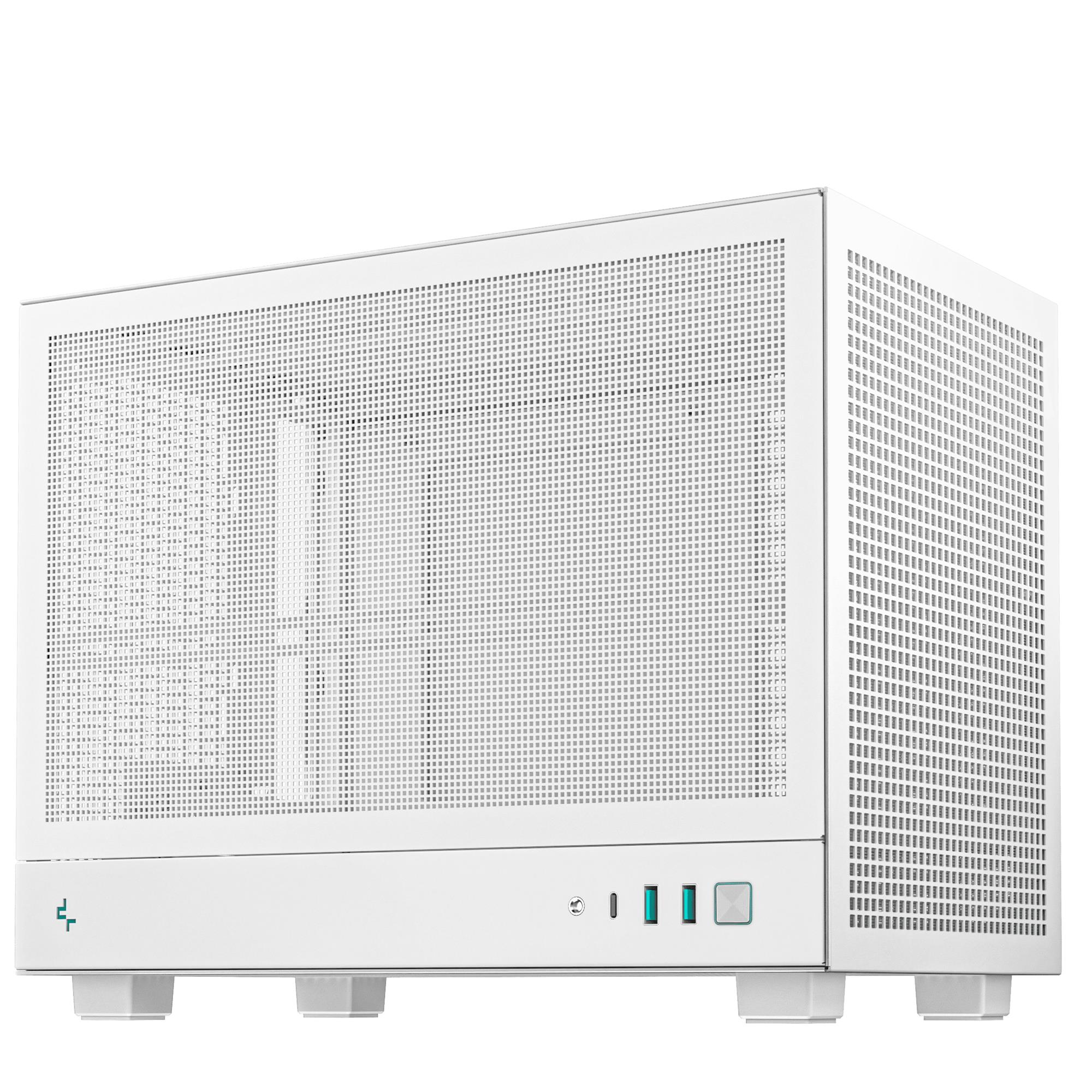 Корпус DeepCool CH160 Mesh Mesh-панель Білий