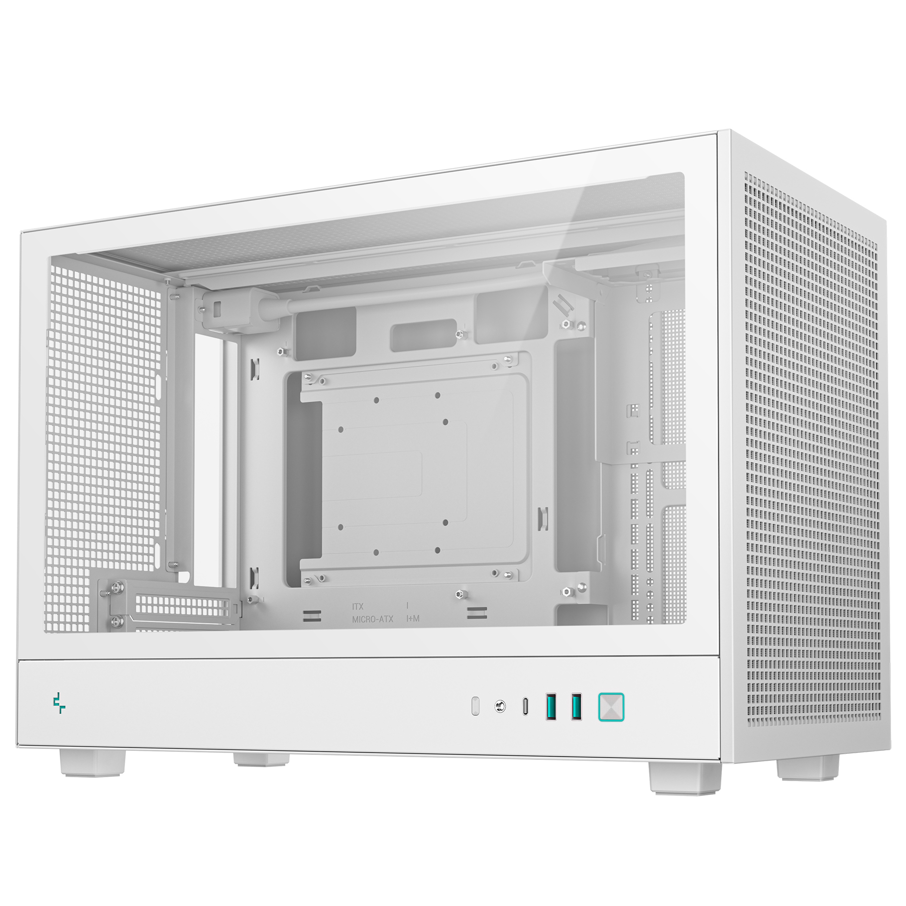 Корпус DeepCool CH260 з боковим склом White