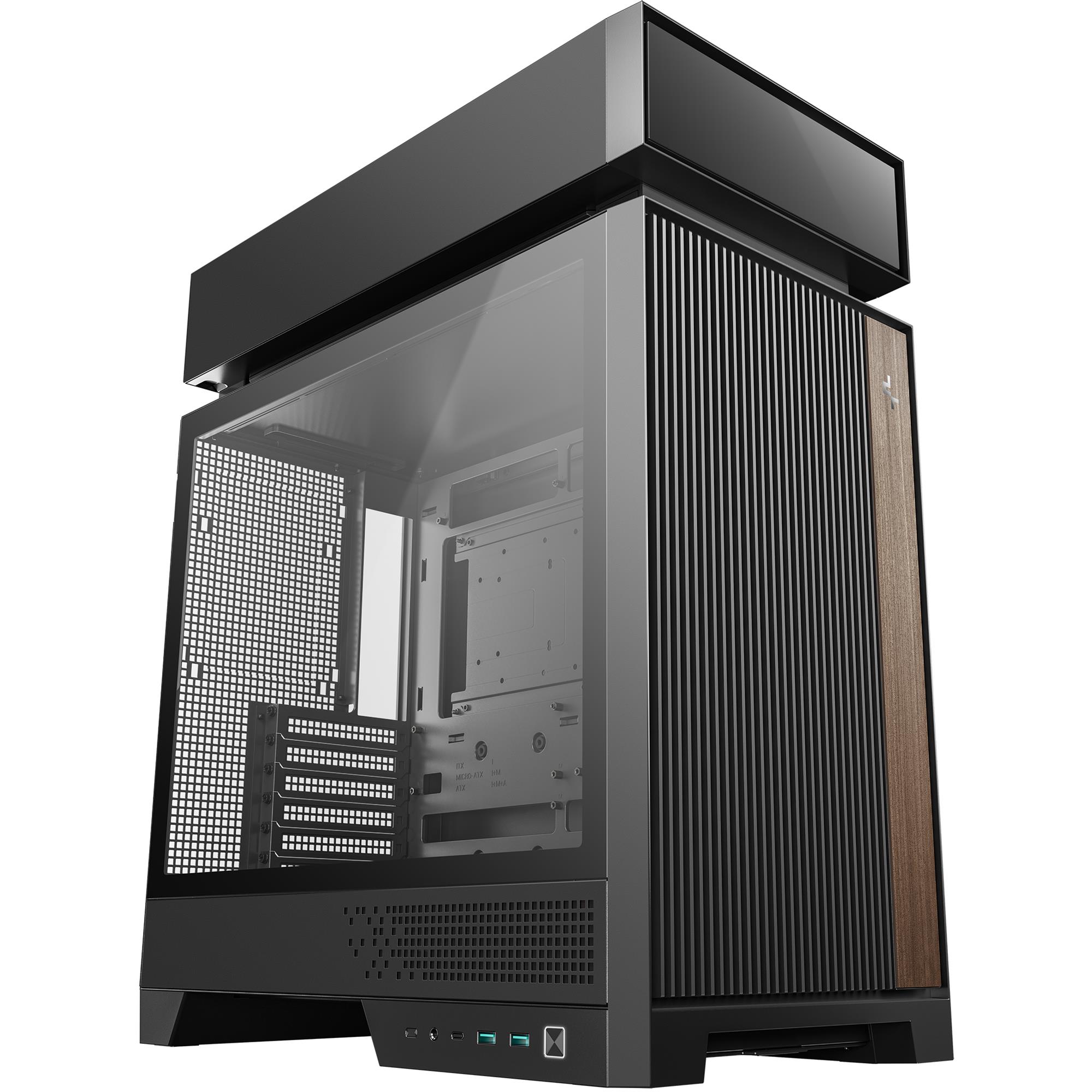 Корпус DeepCool CL660 модульна роздільно-камерна компоновка Black