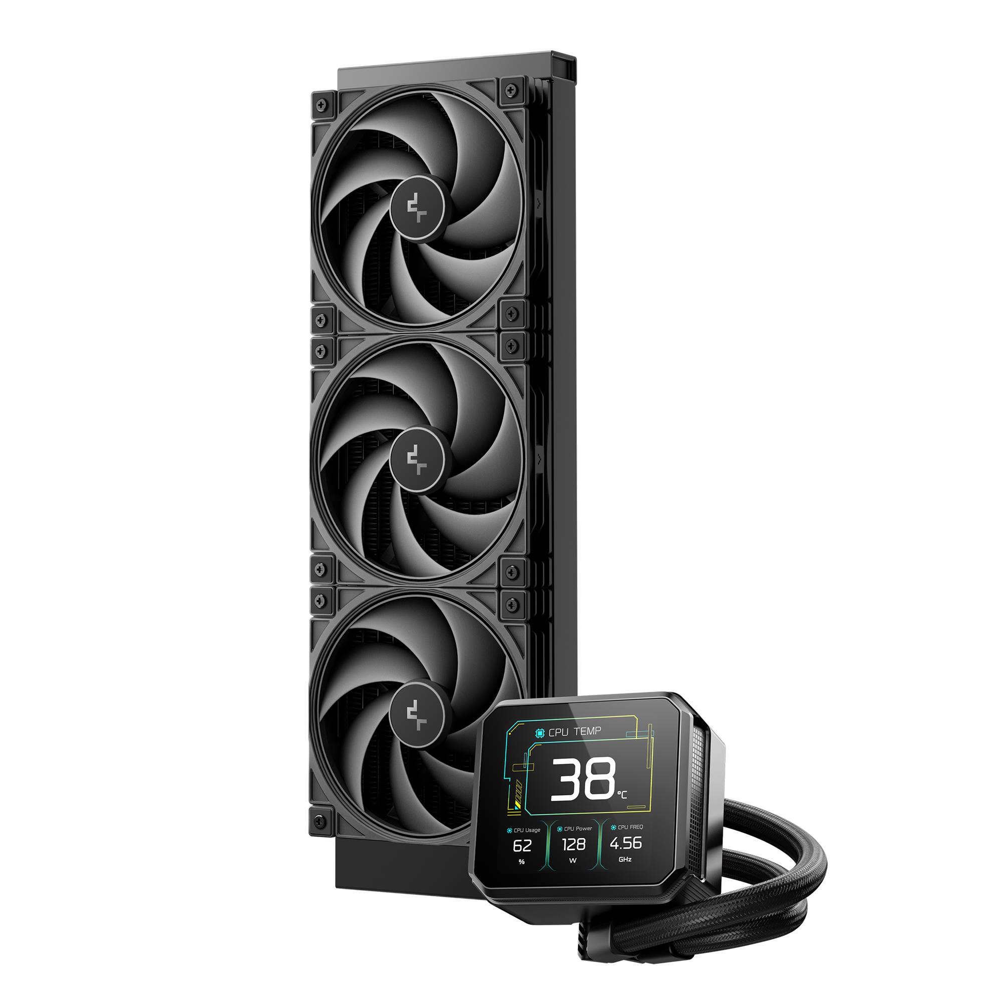 фото Водяне охолодження Deepcool Spartacus 360 Black (R-SPT360-BKDSMP-G-1)