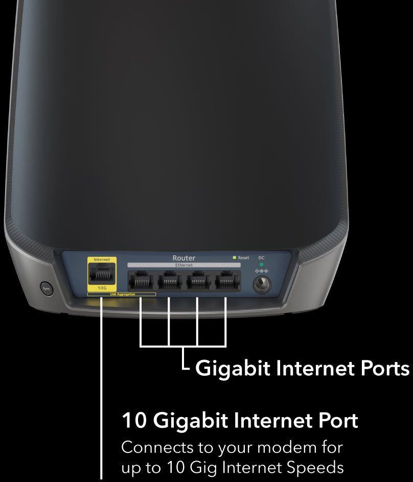 WiFi Mesh-система Netgear Orbi RBK862SB 2-pack WiFi Mesh-система Netgear Orbi RBK862SB 2-pack