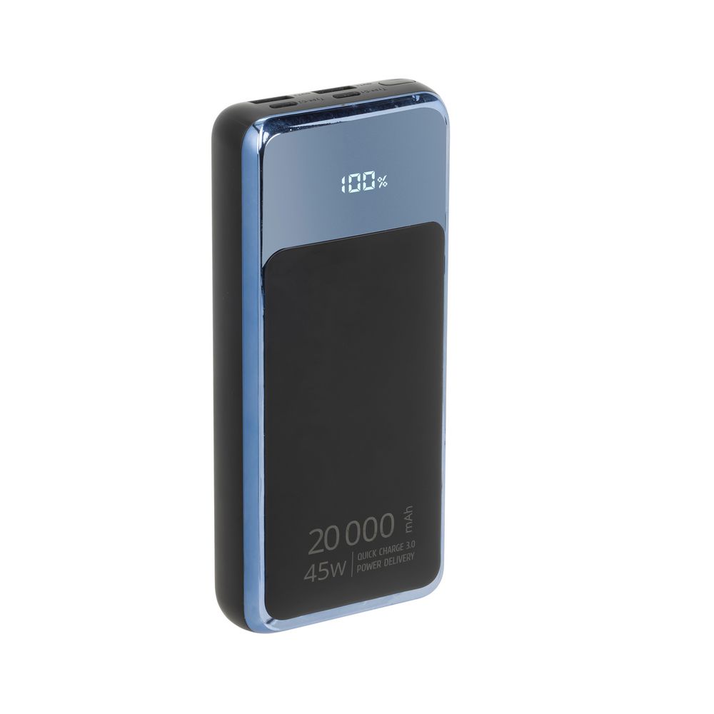 Зовнішній акумулятор Rivacase Rivapower 20000mAh 45Вт Чорний