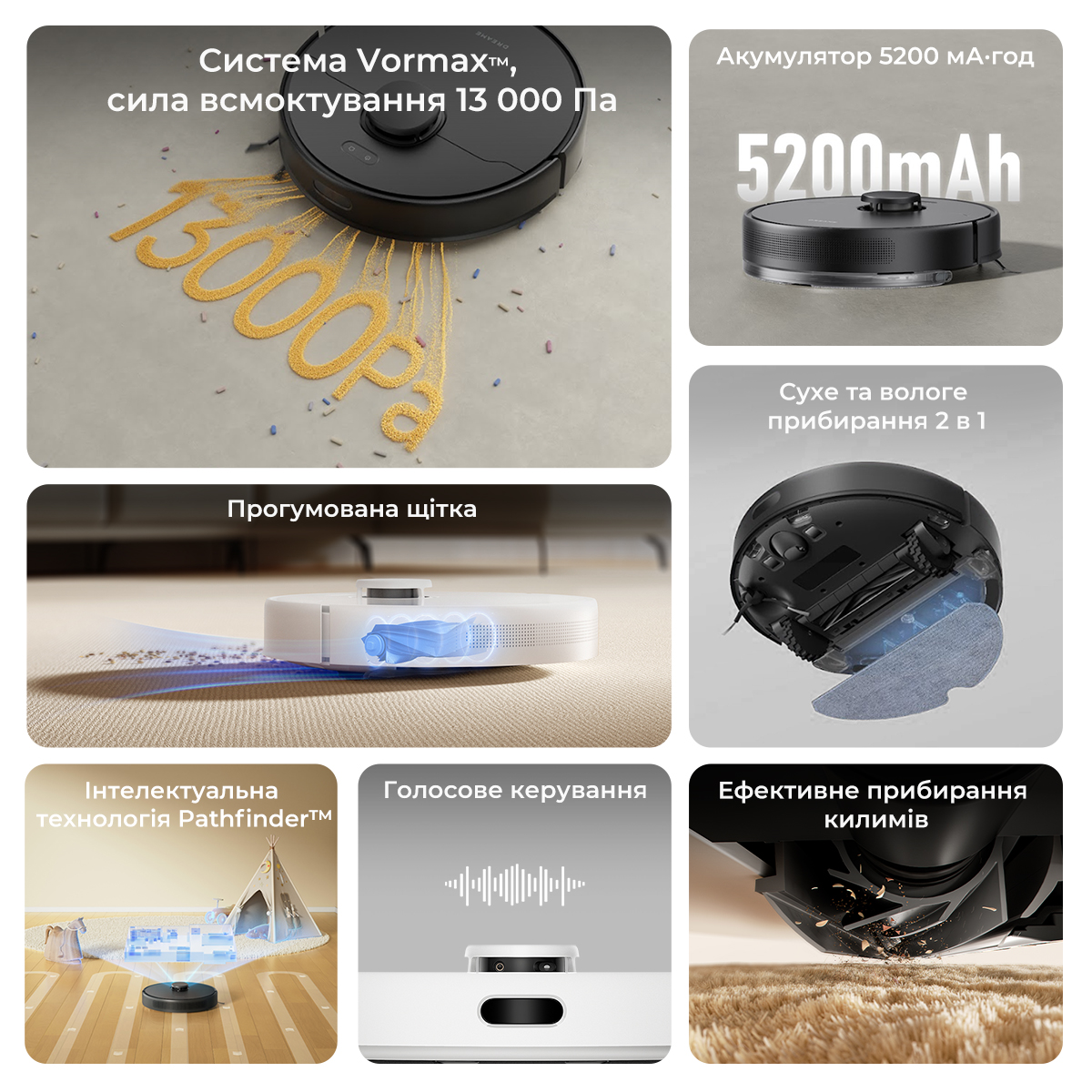 Робот-пилосос Dreame F10 (RLF11SA) Робот-пилосос Dreame F10 (RLF11SA)