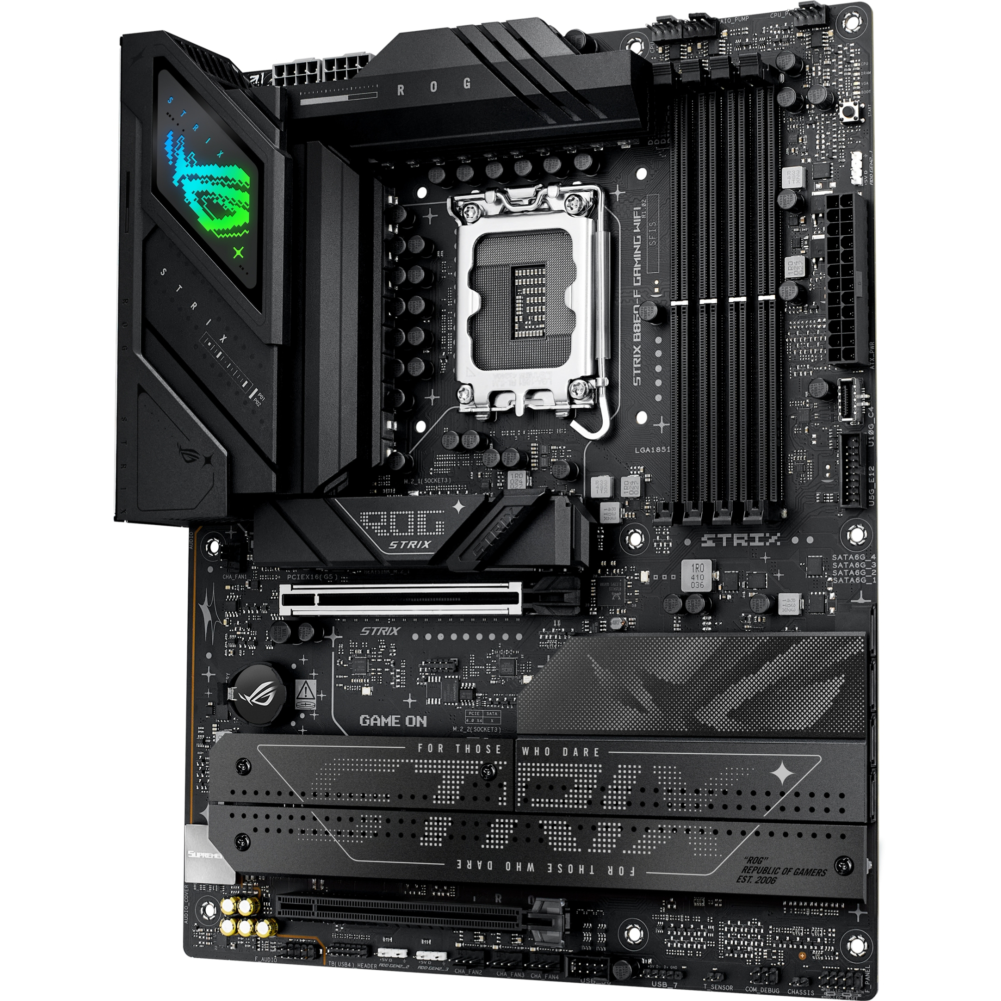 Материнська плата Asus ROG Strix B860-F Gaming WiFi Socket 1851 Материнська плата Asus ROG Strix B860-F Gaming WiFi Socket 1851