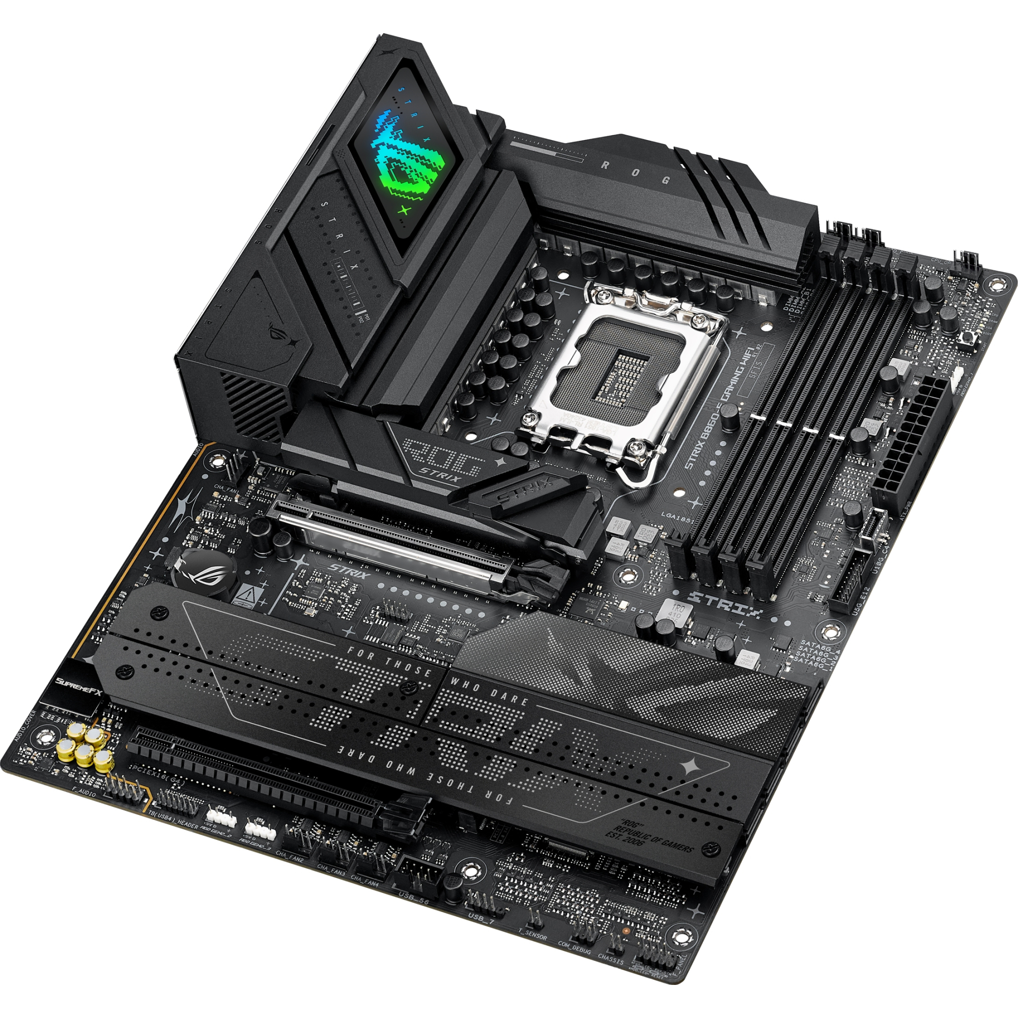 Материнська плата Asus ROG Strix B860-F Gaming WiFi Socket 1851 Материнська плата Asus ROG Strix B860-F Gaming WiFi Socket 1851