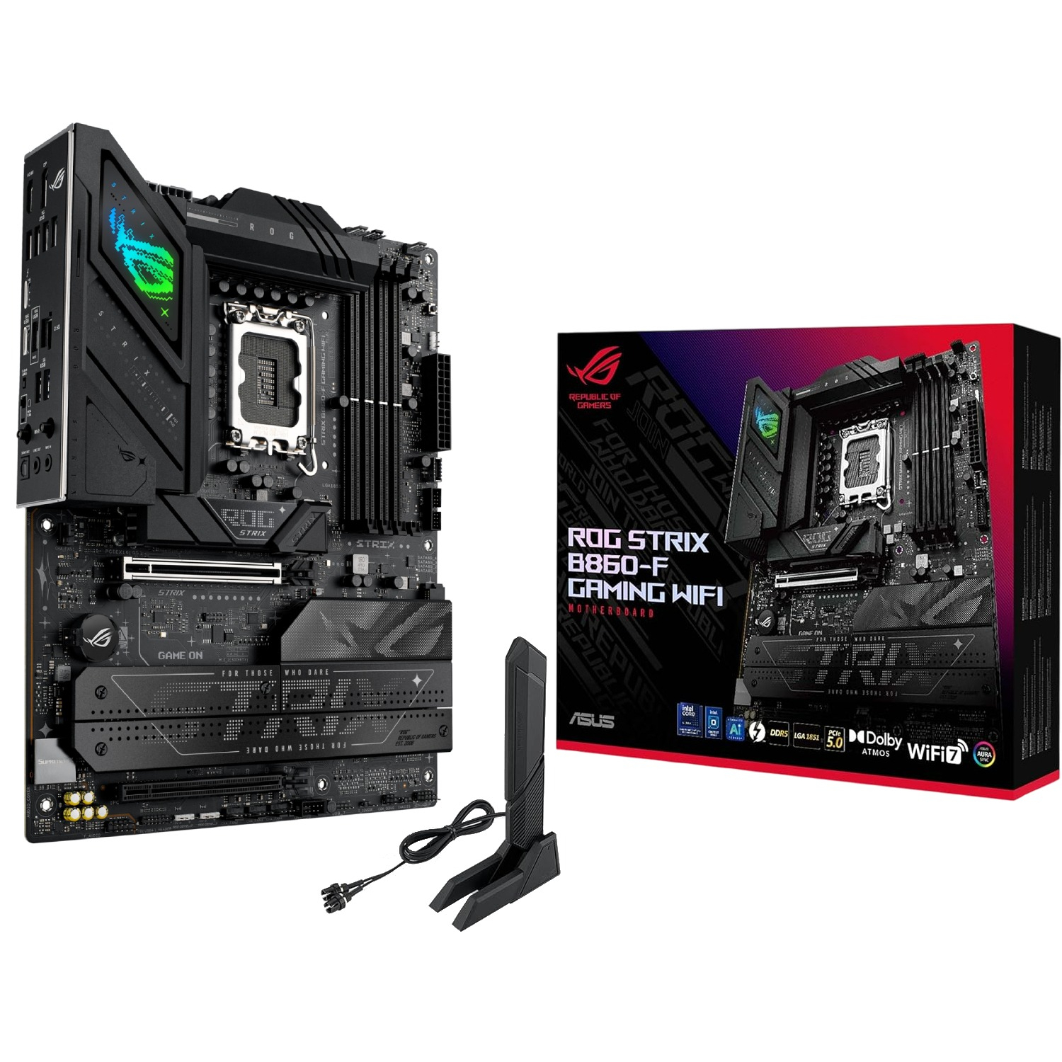 Материнська плата Asus ROG Strix B860-F Gaming WiFi Socket 1851 Материнська плата Asus ROG Strix B860-F Gaming WiFi Socket 1851