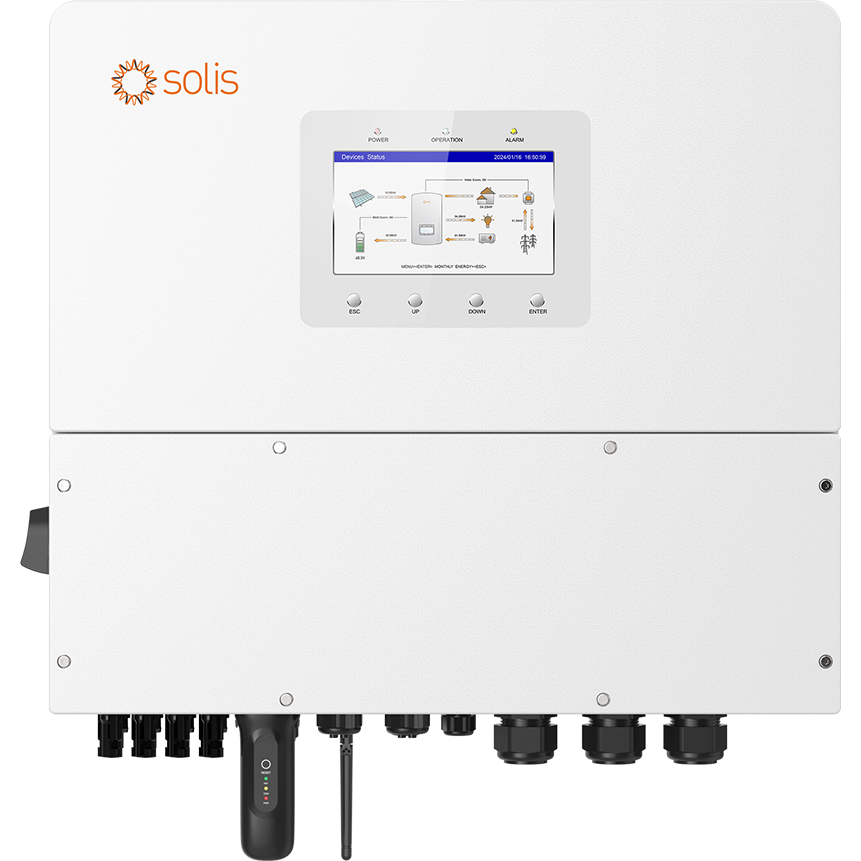 Інвертор гібридний 20kW Solis S6 (S6-EH3P20K-H), трифазний