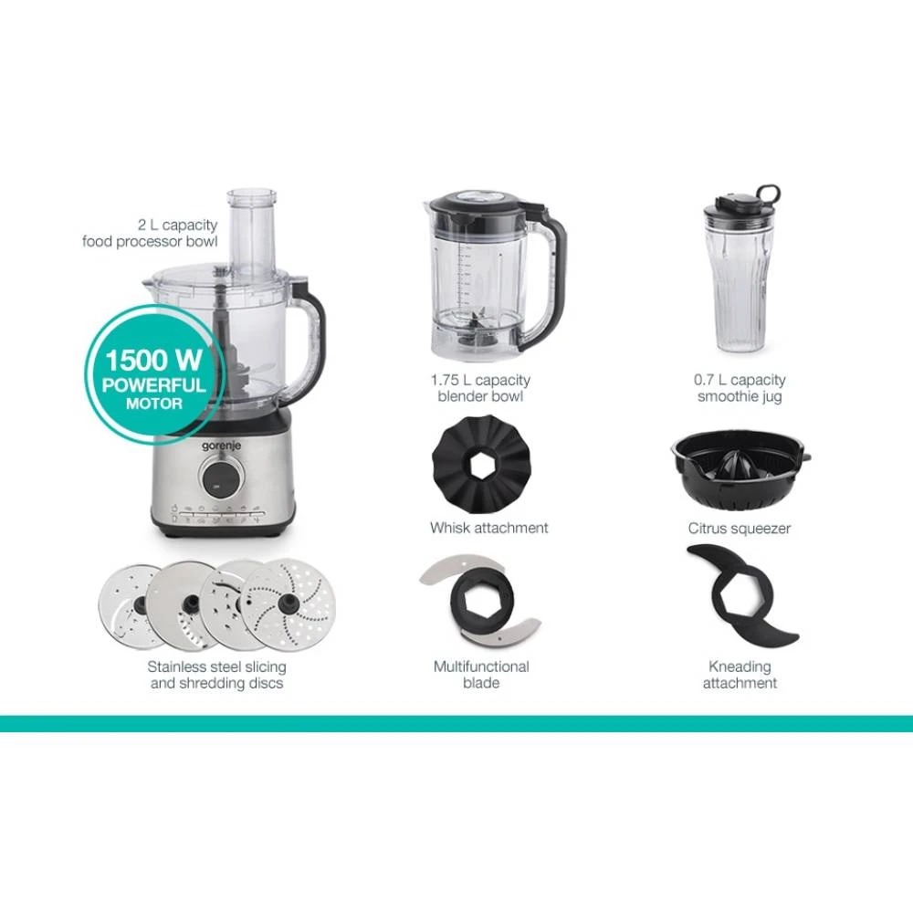 Кухонний комбайн Gorenje SBR1500E Кухонний комбайн Gorenje SBR1500E