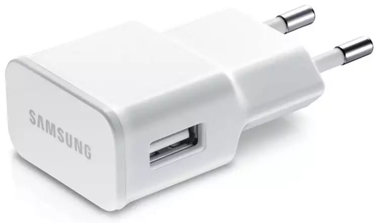 Мережевий зарядний пристрій Samsung (1USB, 1.55А) White (EP-TA50EWE) OEM