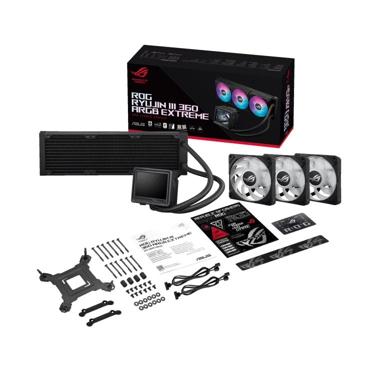 Система водяного охолодження Asus ROG Ryujin III 360 ARGB Extreme (90RC0131-M0EAY0)