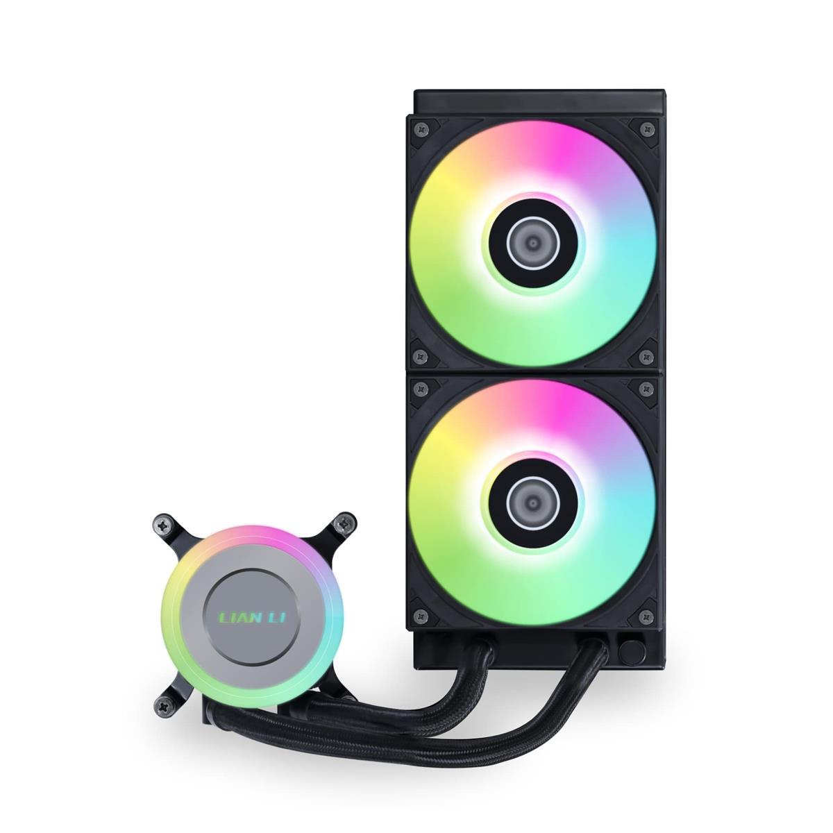 Система водяного охолодження Lian Li GA II Lite 240 RGB Black (G89.GA2L24RB.00)
