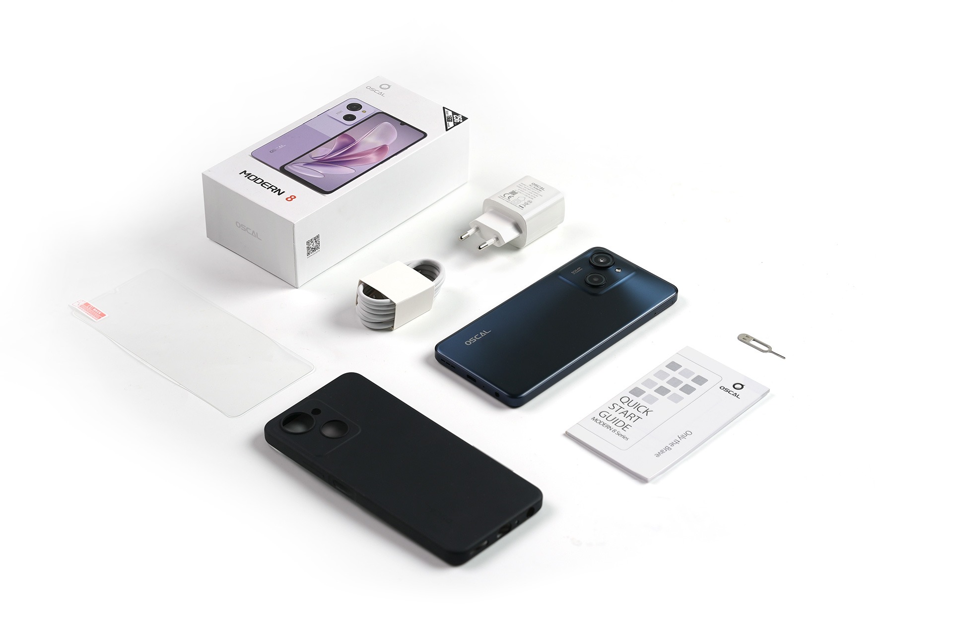 Смартфон Oscal Modern 8 8/256GB Ash Gray Смартфон Oscal Modern 8 8/256GB Ash Gray