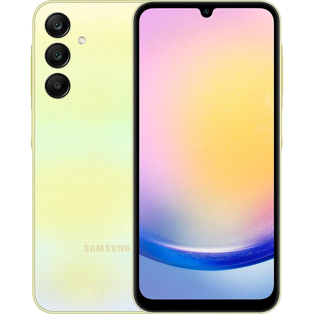 Смартфон Samsung Galaxy A25 SM-A256 6/128GB Dual Sim Yellow (SM-A256BZYDEUC)