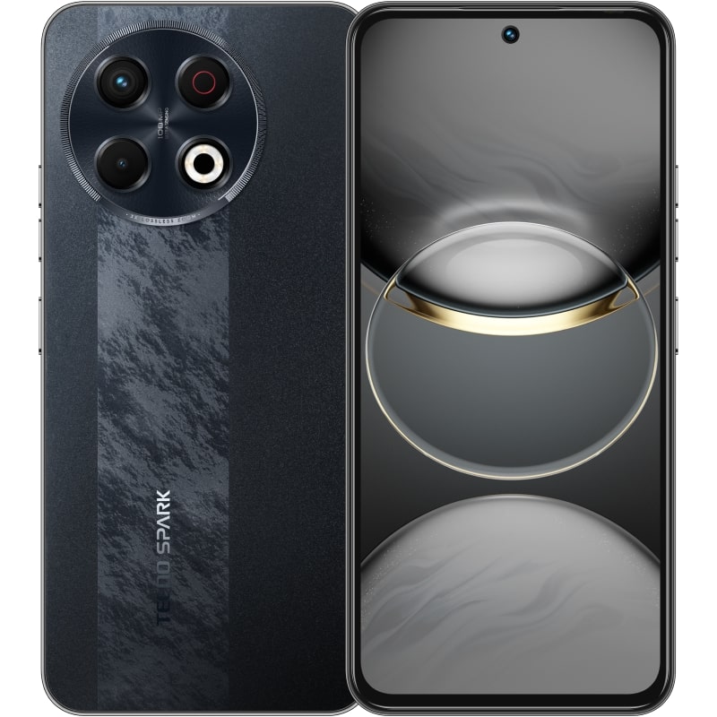 Смартфон Tecno Spark 30 Pro (KL7) 8/256GB Obsidian Edge (4894947047442)