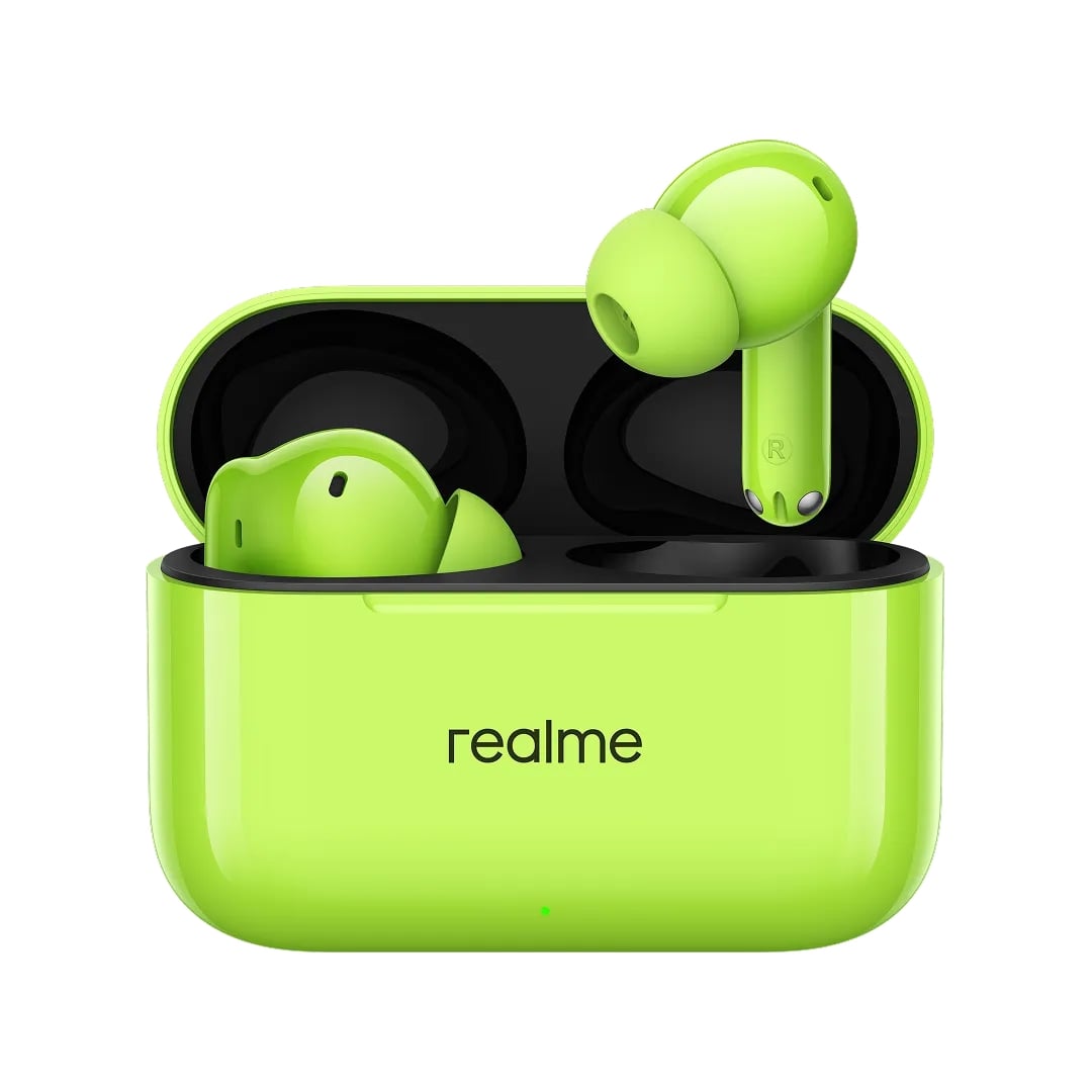 Bluetooth-гарнитура Realme Buds T200 Neon Green_EU Bluetooth-гарнитура Realme Buds T200 Neon Green_EU