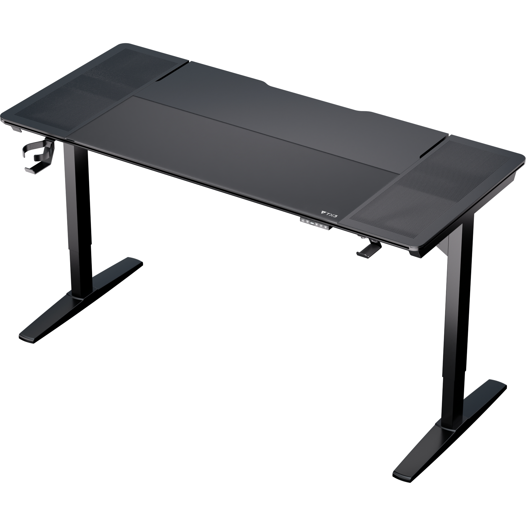 Геймерський Стіл TX3 LAB-X Black Сталь Чорний З регулятором висоти