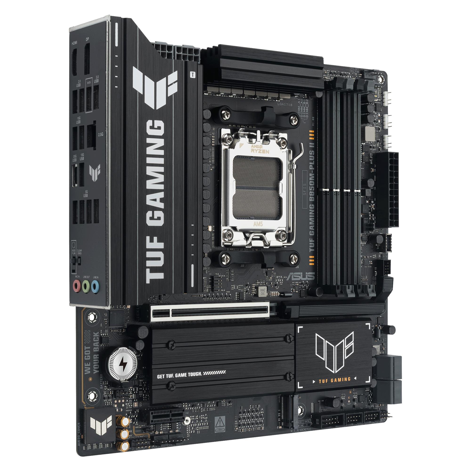 Материнская плата Asus TUF Gaming B850M-Plus II Socket AM5 Материнская плата Asus TUF Gaming B850M-Plus II Socket AM5