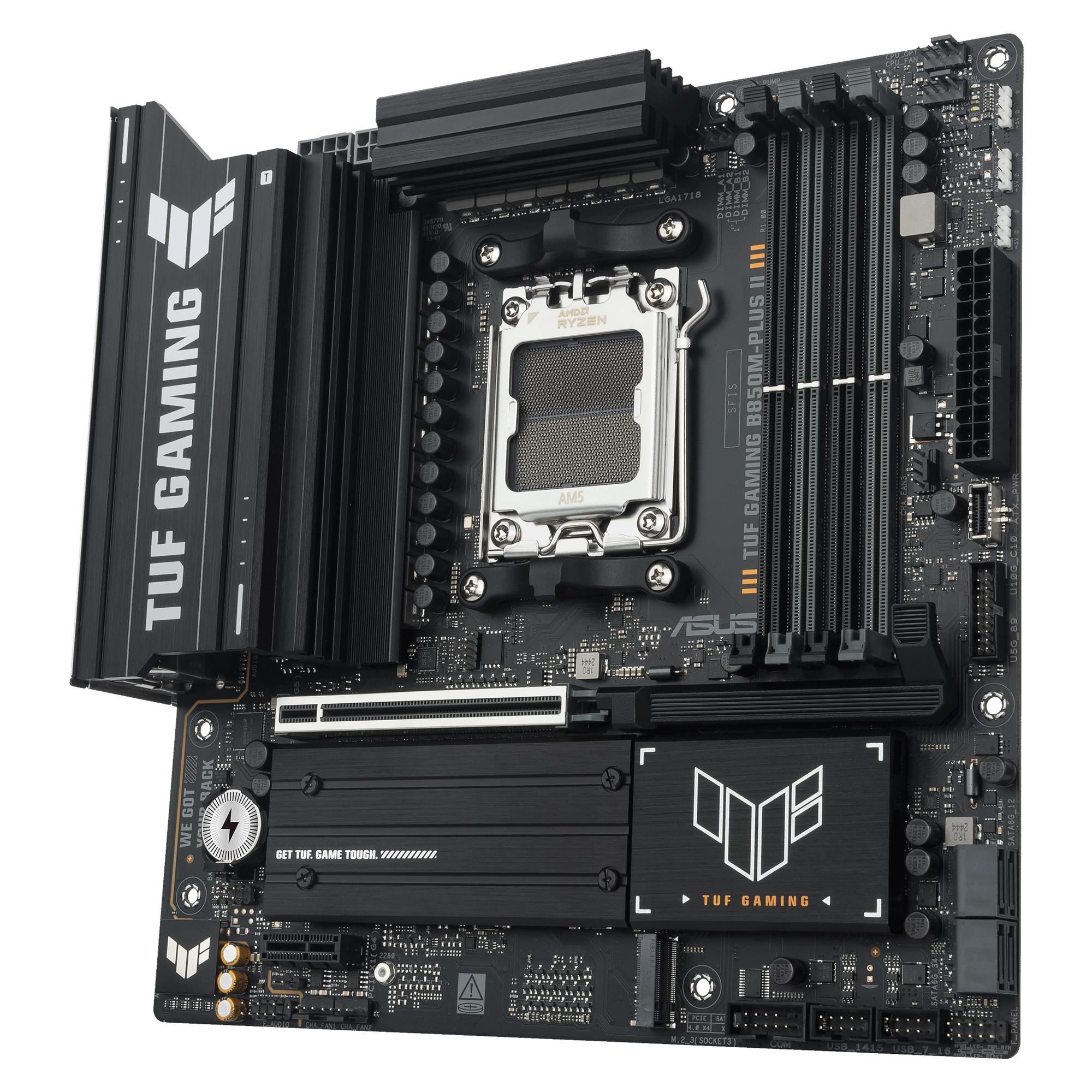 Материнская плата Asus TUF Gaming B850M-Plus II Socket AM5 Материнская плата Asus TUF Gaming B850M-Plus II Socket AM5
