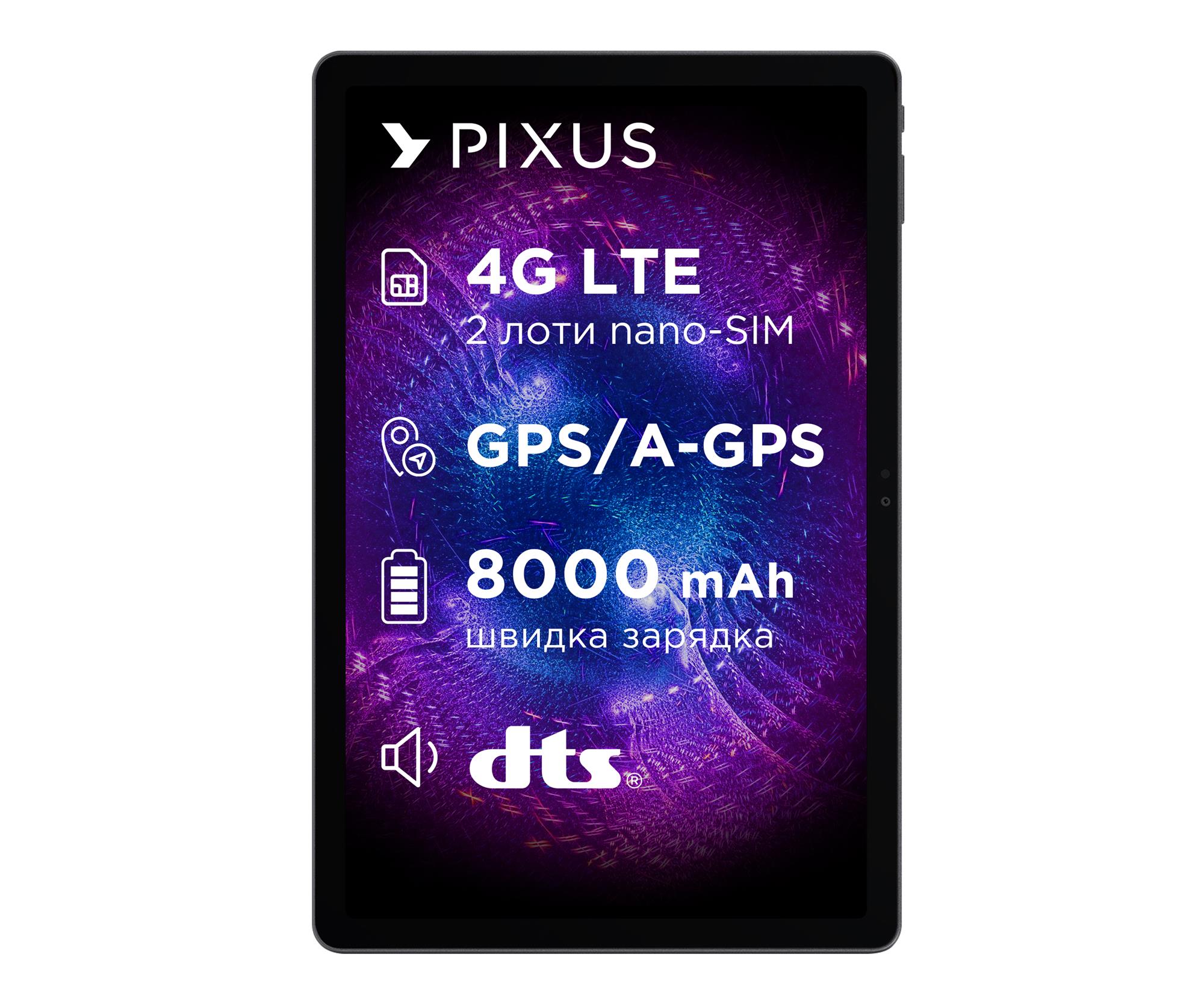 фото Планшет Pixus Titan 8/128GB LTE Gray