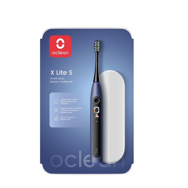 Розумна зубна електрощітка Oclean X Lite Set Blue (6970810556407)