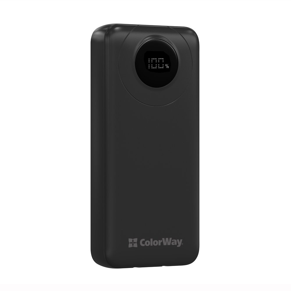 Універсальна мобільна батарея ColorWay EnergyPlus 20000mAh Black (CW-PB200LPB4BK-PDD)