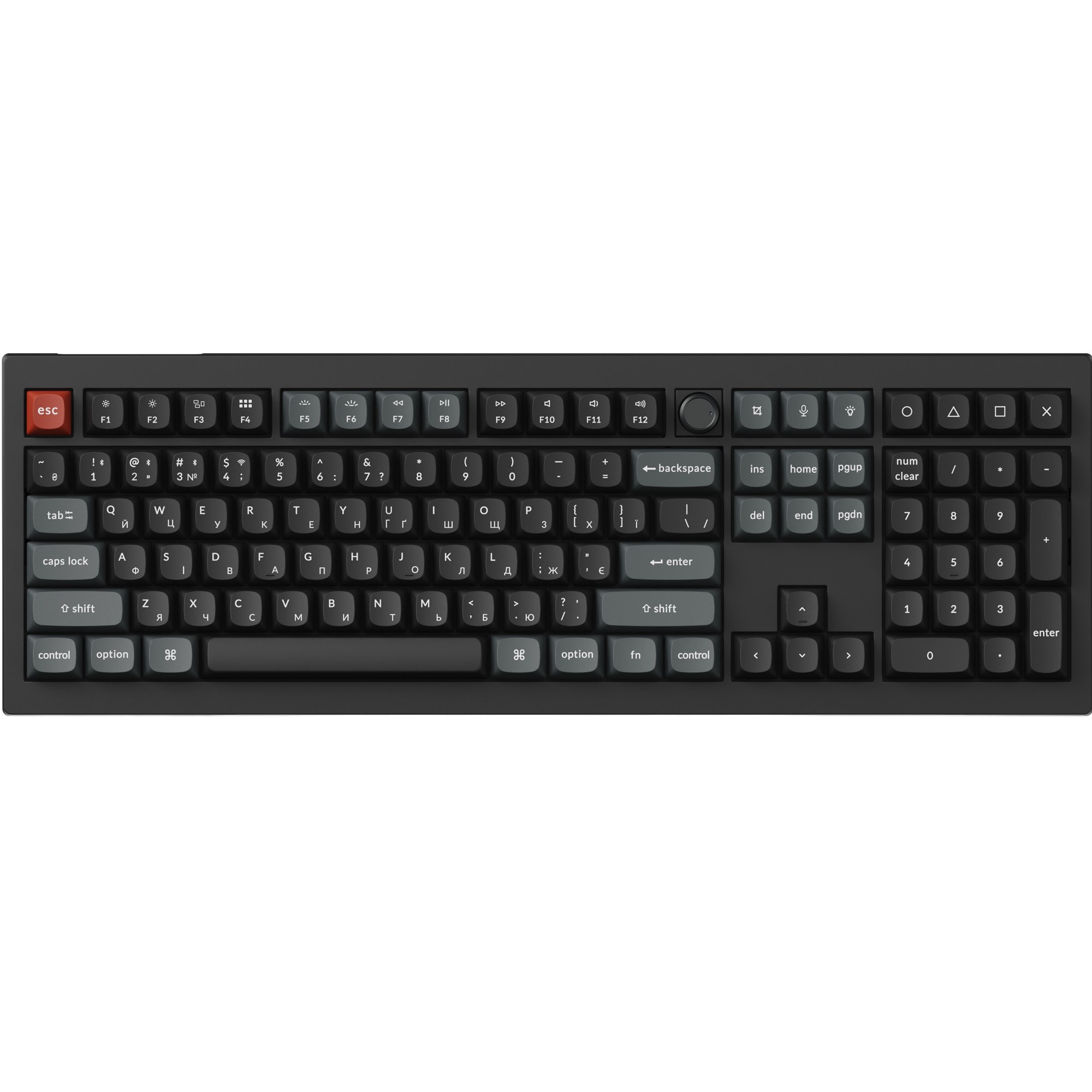 Клавіатура Keychron V6 Ultra Бездротова 8000 Гц Чорна