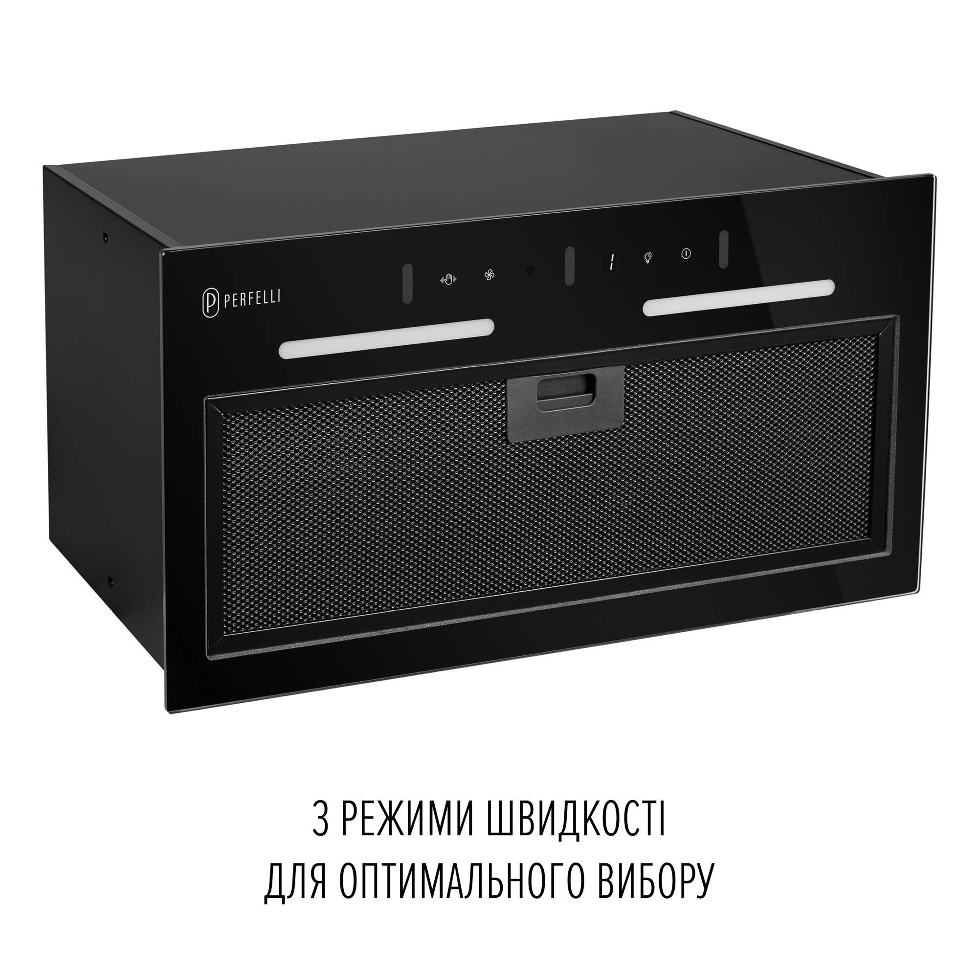 Вытяжка Perfelli Viola 5NWRB Nero Вытяжка Perfelli Viola 5NWRB Nero