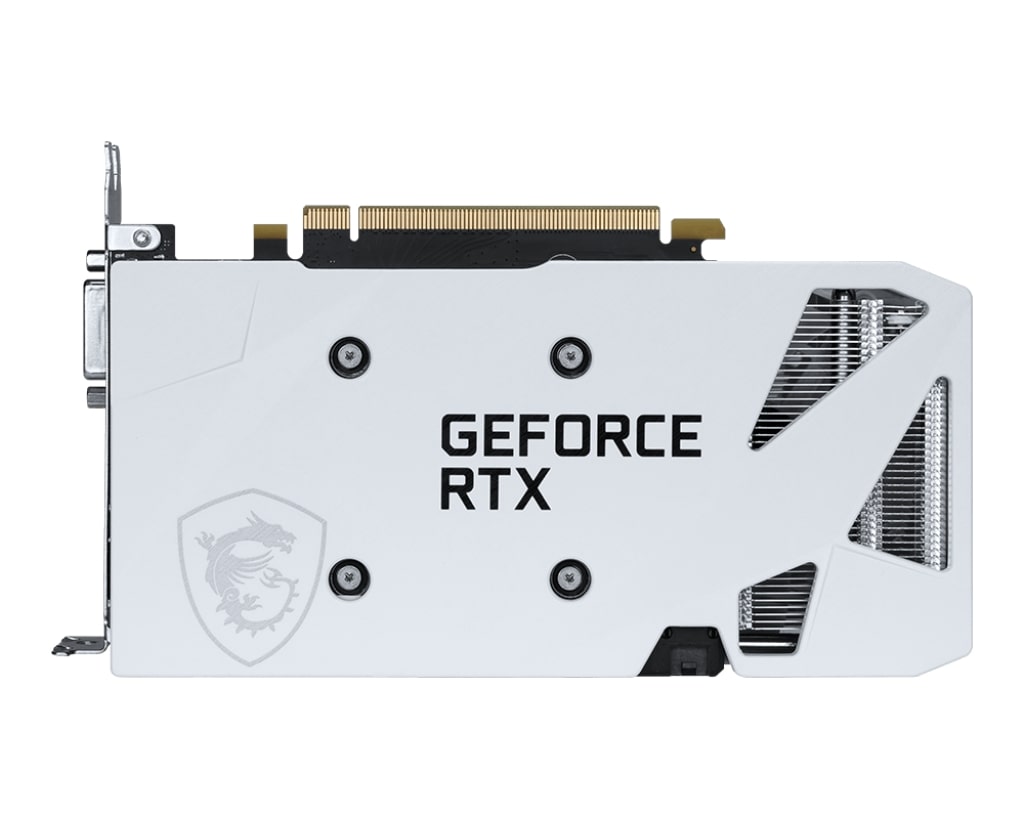 Відеокарта GF RTX 3050 8GB GDDR6 Ventus 2X XS White OC MSI (GeForce RTX 3050 VENTUS 2X XS WHITE 8G OC)