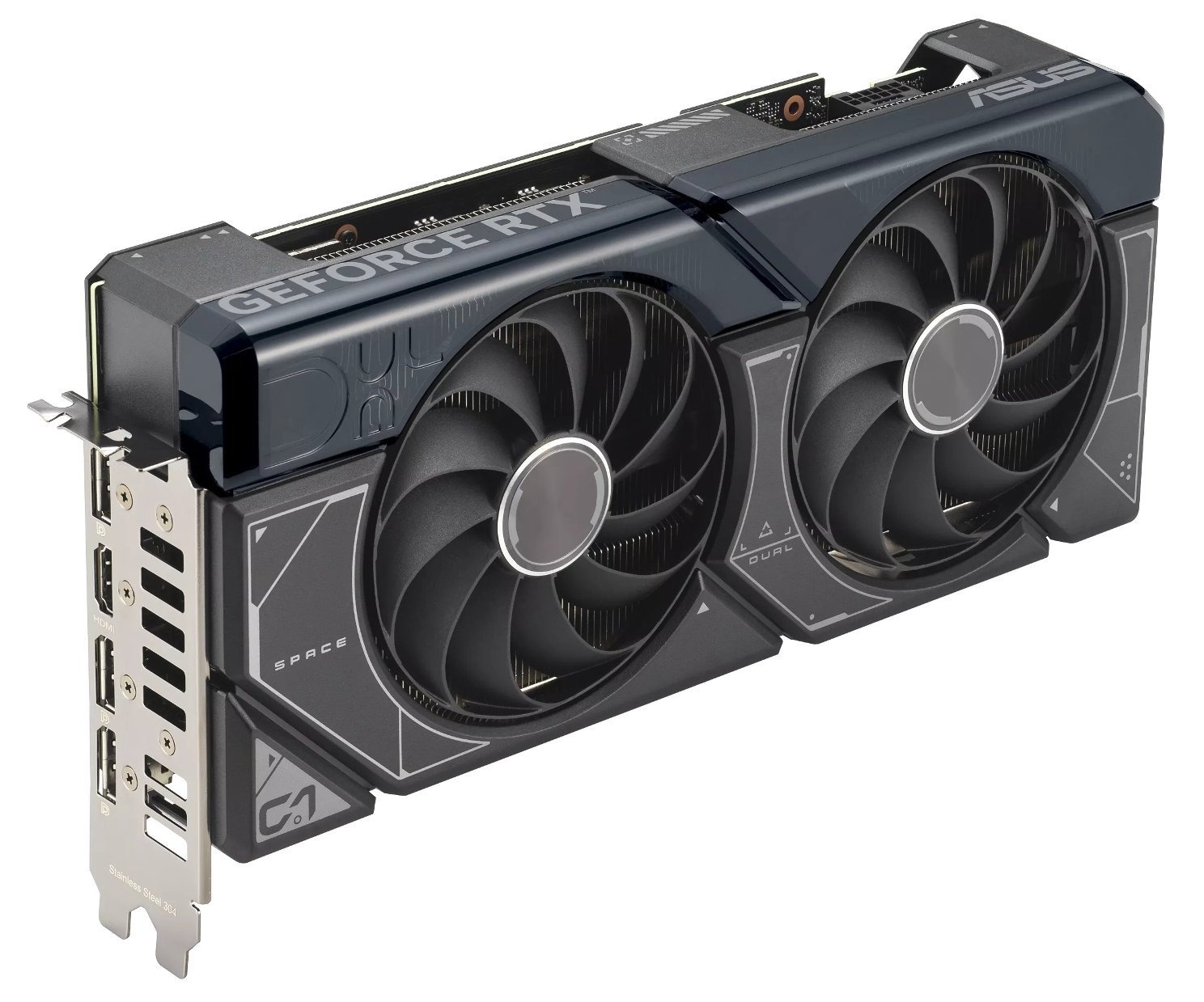 Відеокарта GF RTX 4070 Ti Super GDDR6X Dual OC Asus (DUAL-RTX4070TIS-O16G)