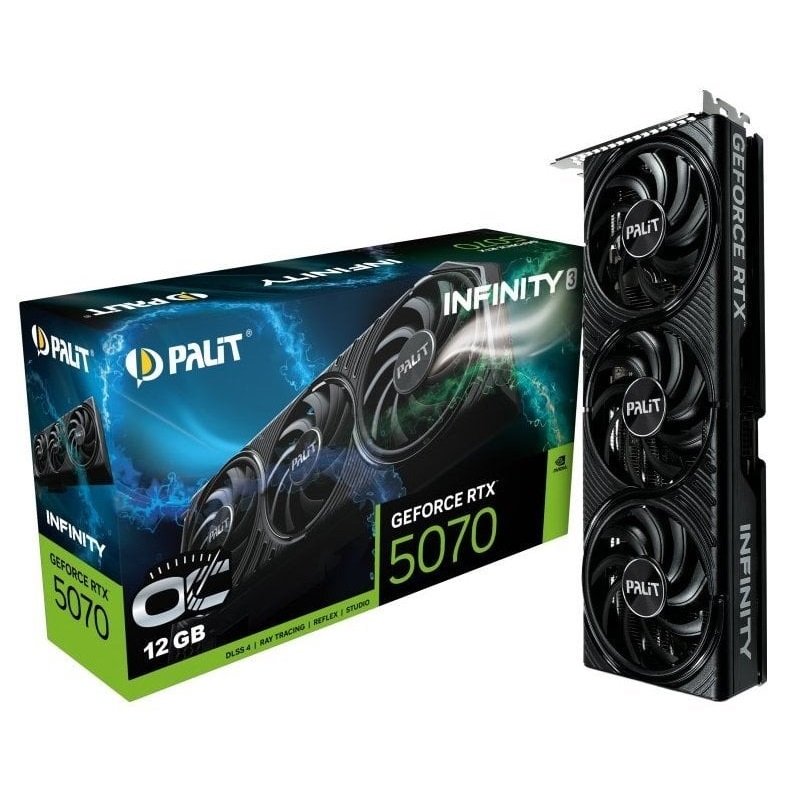 Palit RTX 5070 Infinity 3 — общий вид