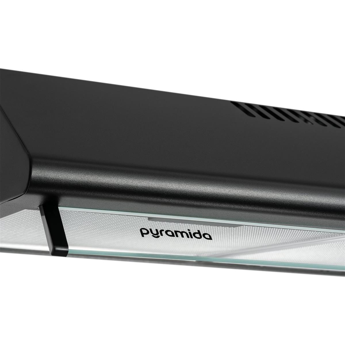 фото Витяжка пласка Pyramida MX 60 (450) B BL