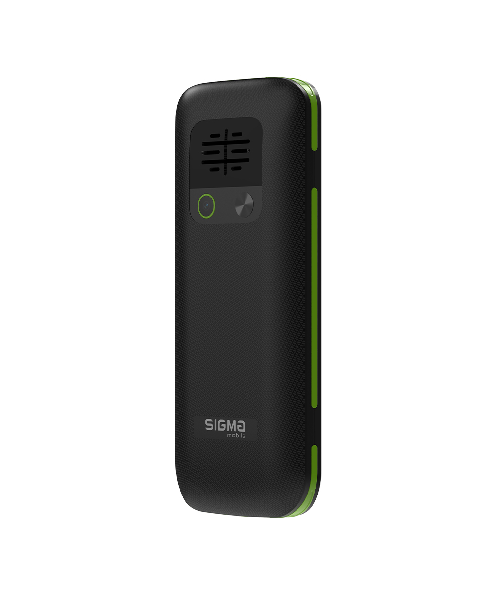 Мобильный телефон Sigma mobile X-style 171 Mini Dual Sim Black/Green Мобильный телефон Sigma mobile X-style 171 Mini Dual Sim Black/Green