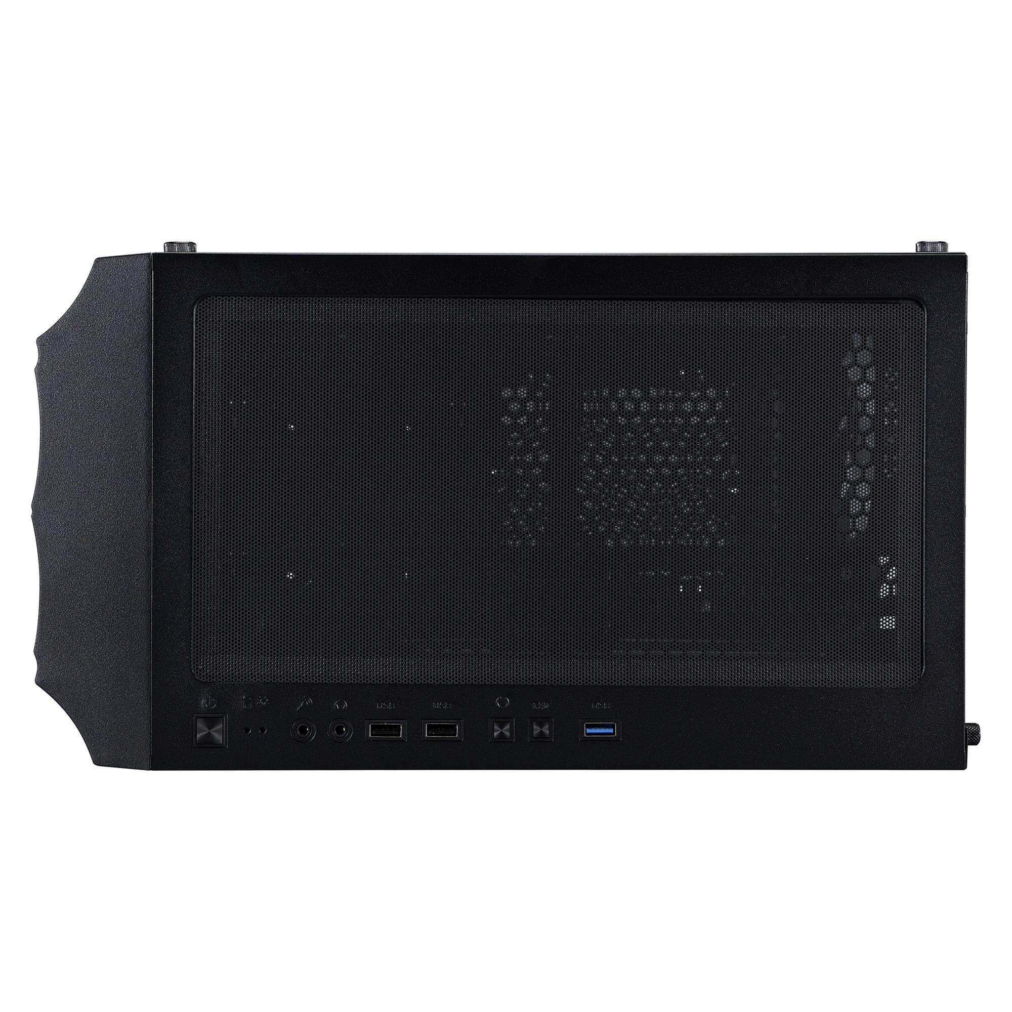 Корпус 1stPlayer X3-M-BK-4F1 Black без БП Корпус 1stPlayer X3-M-BK-4F1 Black без БП