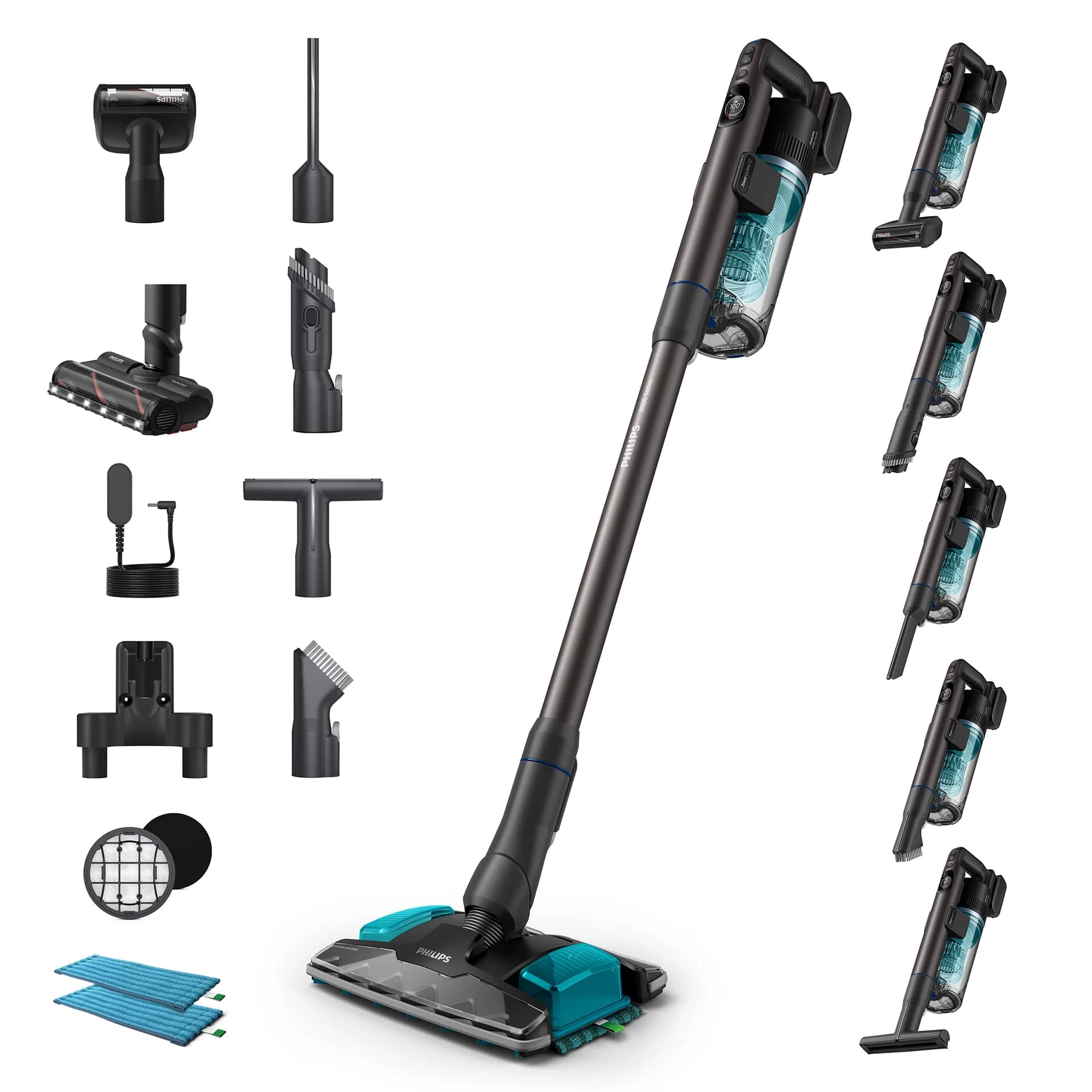 Акумуляторний миючий пилосос Philips Complete 8000 XC8157/01